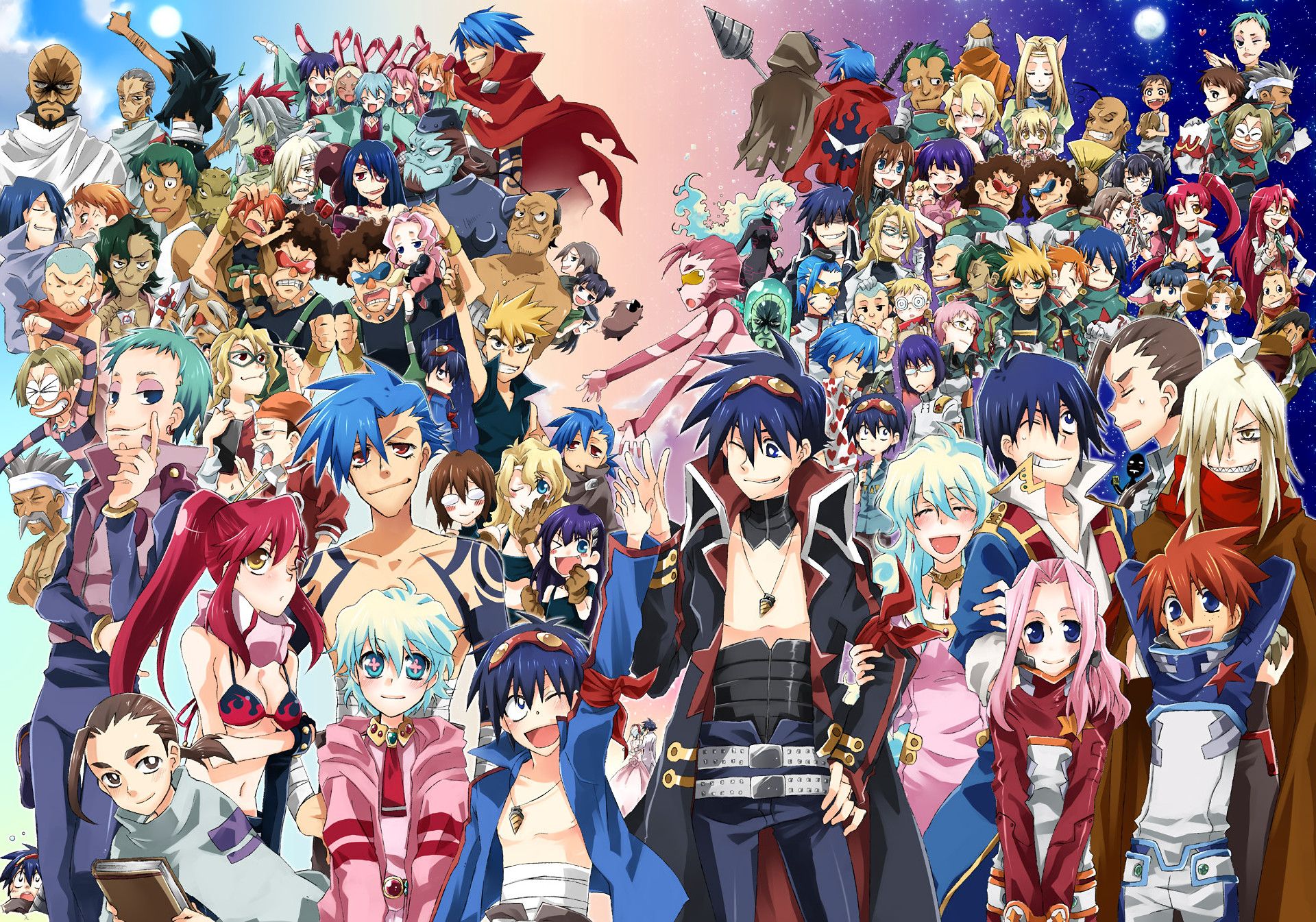Gurren Lagann Background