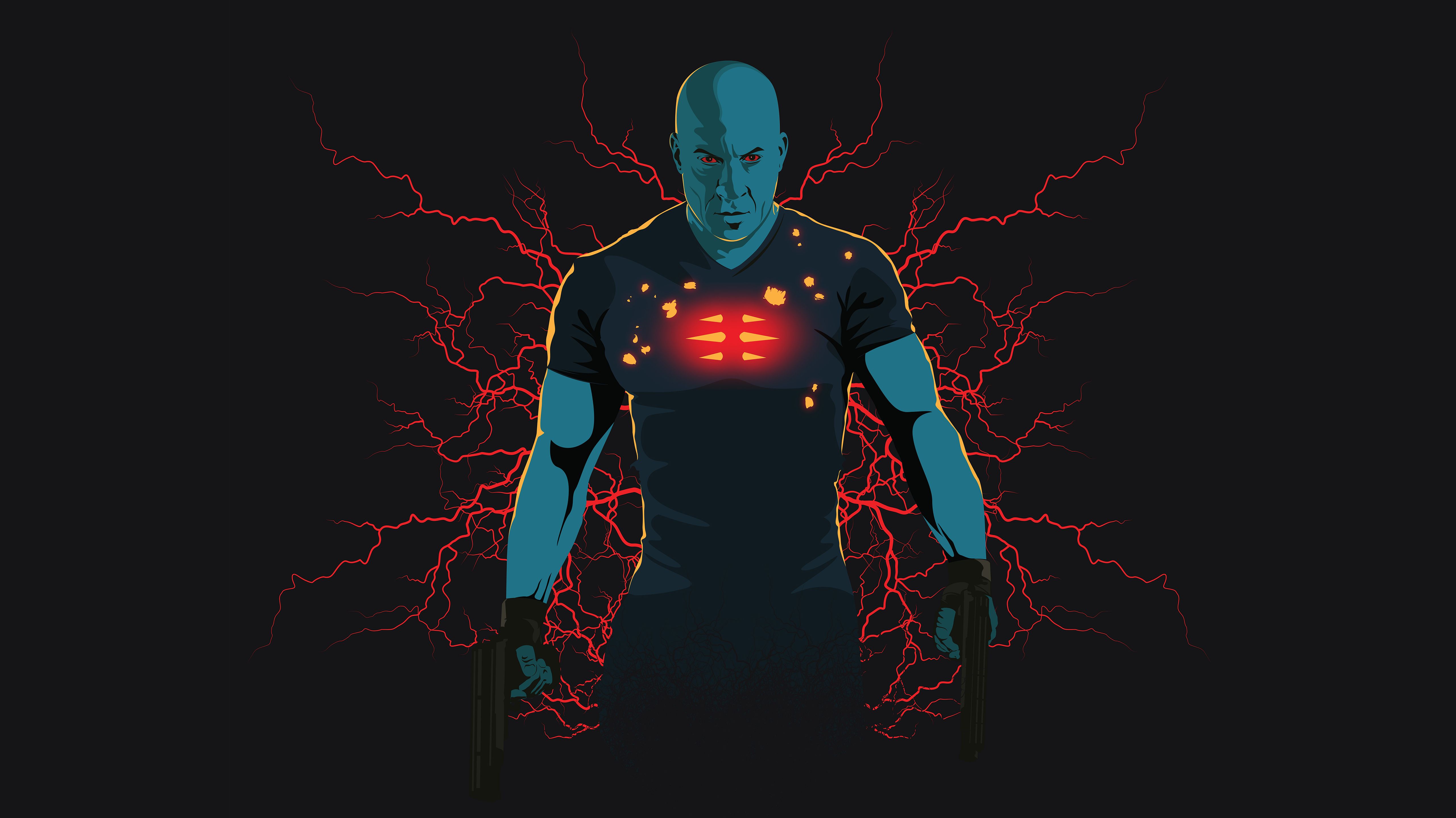 Bloodshot Vin Diesel 4K Movie Art Wallpaper, HD Movies 4K