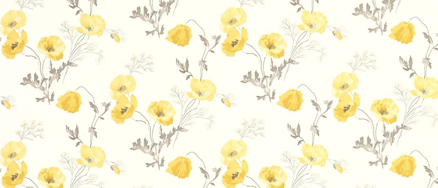 Light Cream Yellow Floral Vintage Wallpapers - Wallpaper Cave