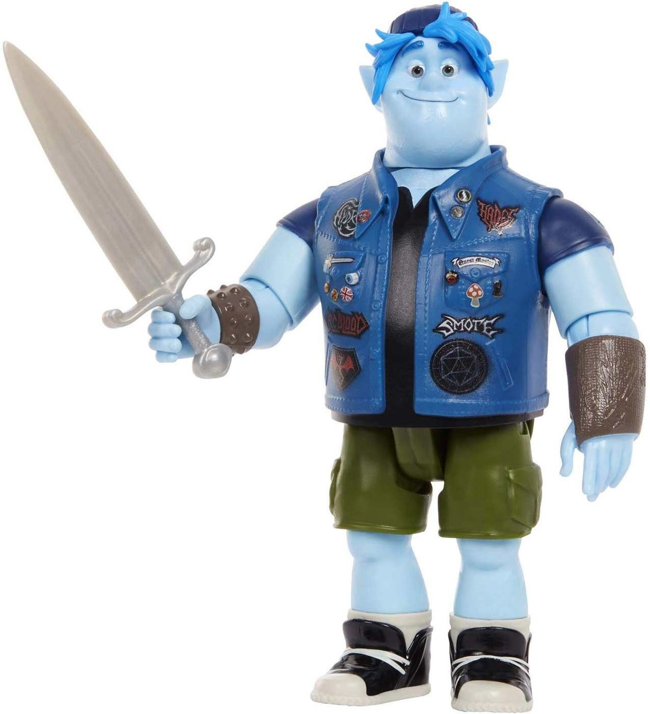 Disney Pixar Onward Barley Lightfoot 7 Action Figure with Sword