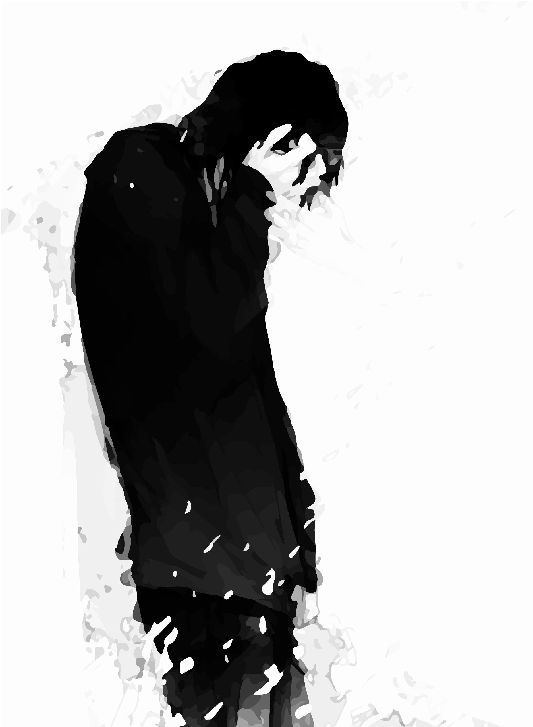 Tall Anime Boy Black Hair, Download Wallpaper