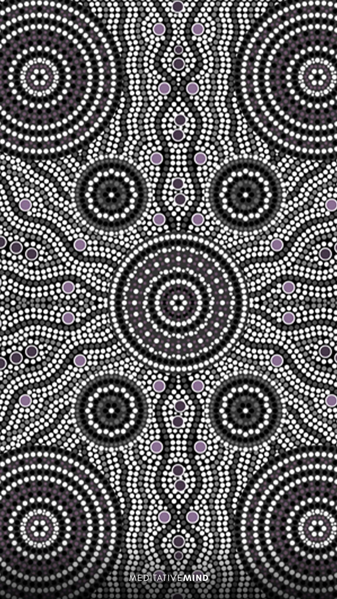 Amazingly Beautiful Aboriginal Dot Art Wallpaper + Indigenous