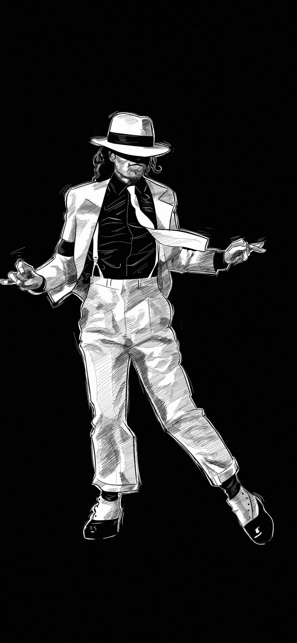 Art, dark, Michael Jackson, 1125x2436 wallpaper. Micheal jackson