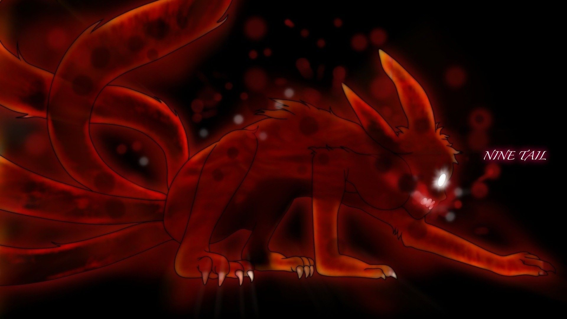 Nine Tailed Fox Desktop Wallpapers Wallpaper Cave