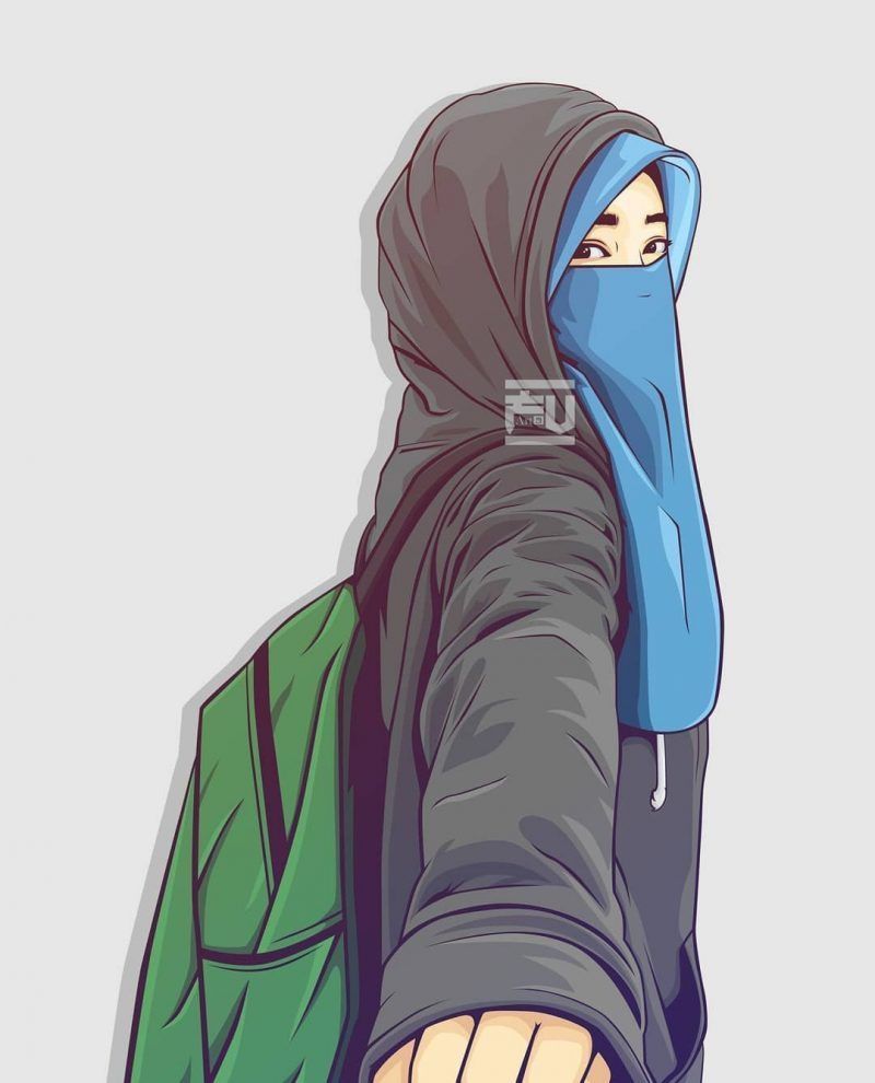 Download Pure Anime Hijab Girl Wallpaper