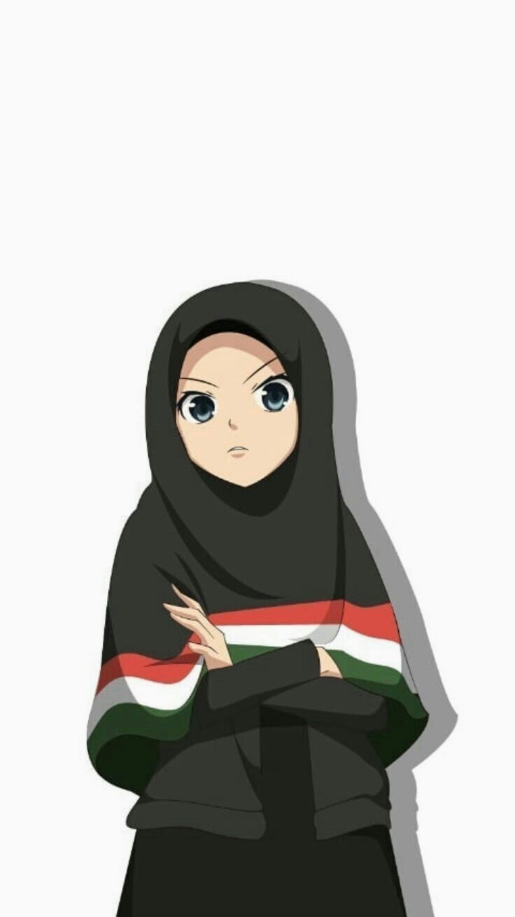 Anime hijab girl Wallpapers Download