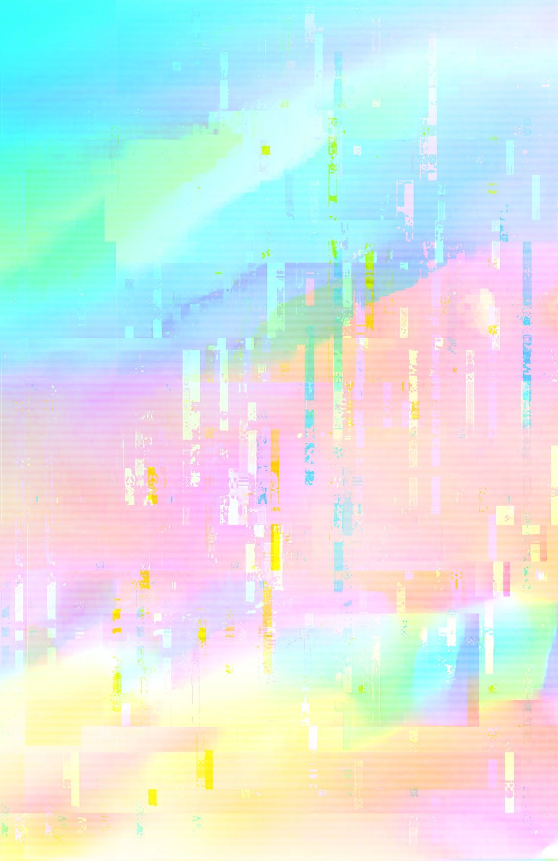 Digital Wallpaper. Glitch wallpaper, Rainbow wallpaper, Wallpaper