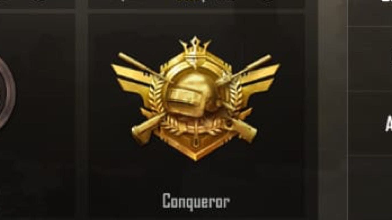 PUBG Conqueror Question! After reaching Conqueror how do I get the frame,  effect and title? I have to play 5 matches, say I'm at 4200, what if I get  minus points in