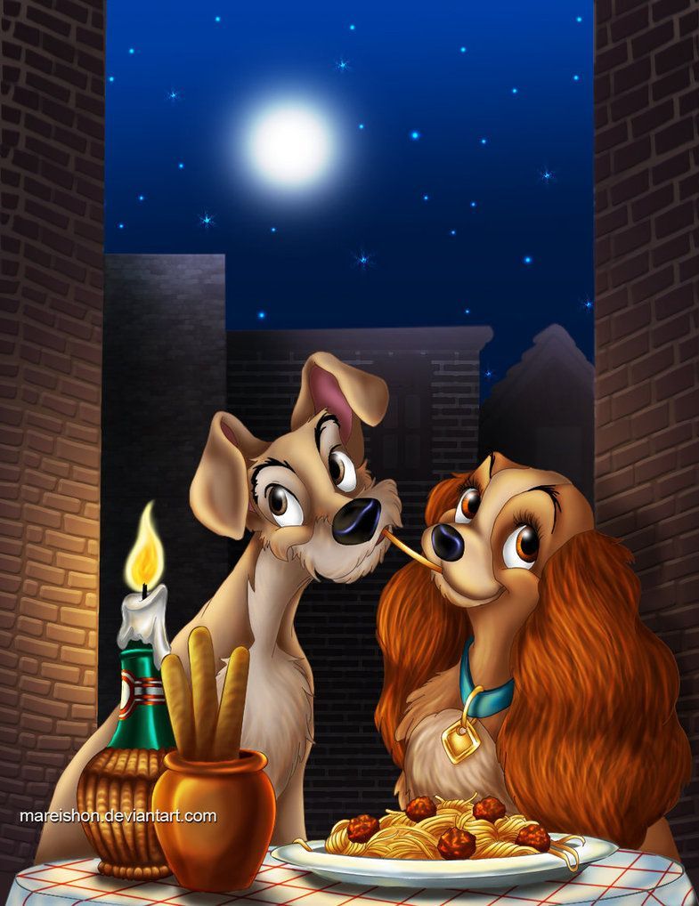 Lady and the Tramp. by *Mareishon. Disney art, Lady