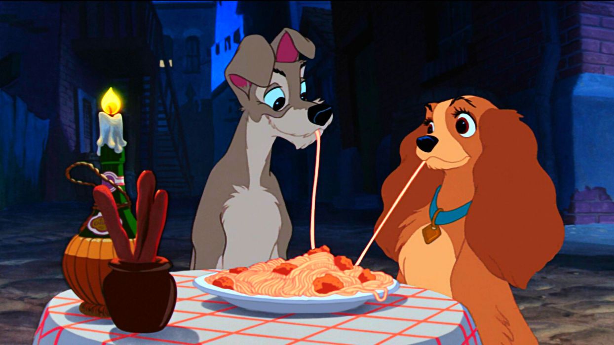 LADY AND THE TRAMP disney fe wallpaperx1080