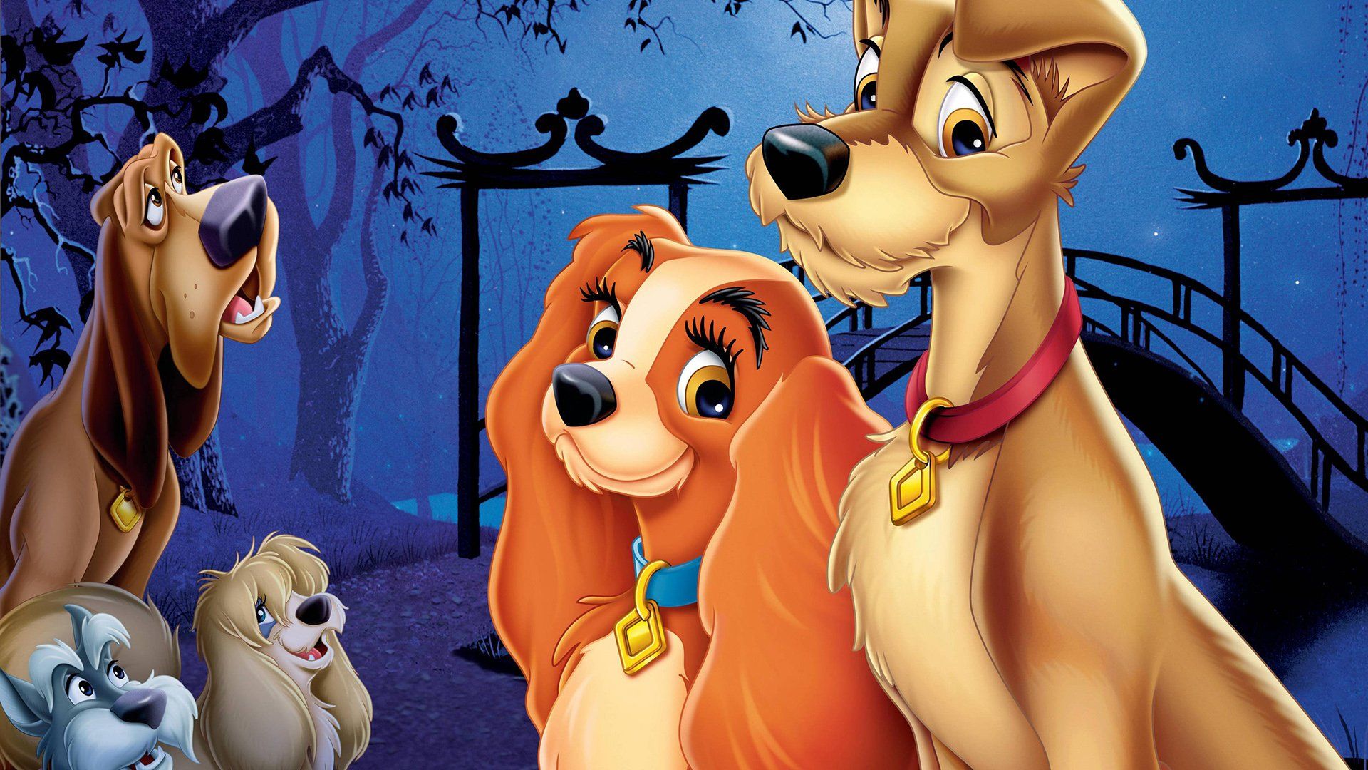 The Lady And The Tramp Wallpapers Wallpaper Cave