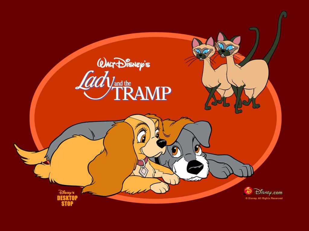 Della Knox: lady and the tramp wallpaper