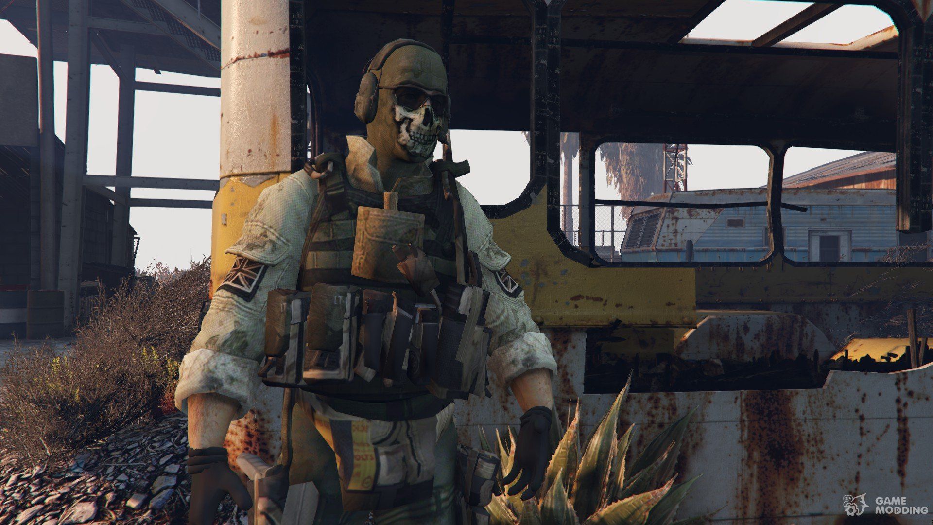 Simon Ghost Riley From COD MW2 for GTA 5