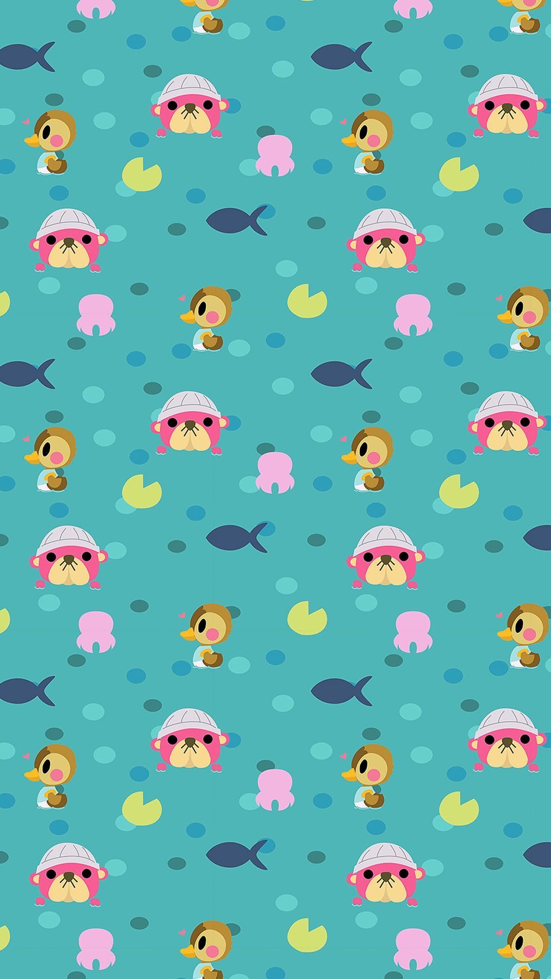 Animal Crossing iPhone Wallpaper by Raphael Lopes on Dribbble