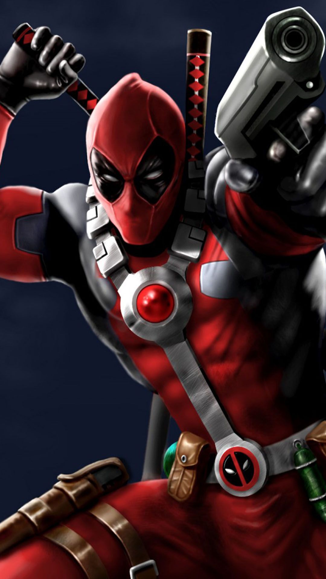 Android Home Screen Deadpool Wallpaper HD
