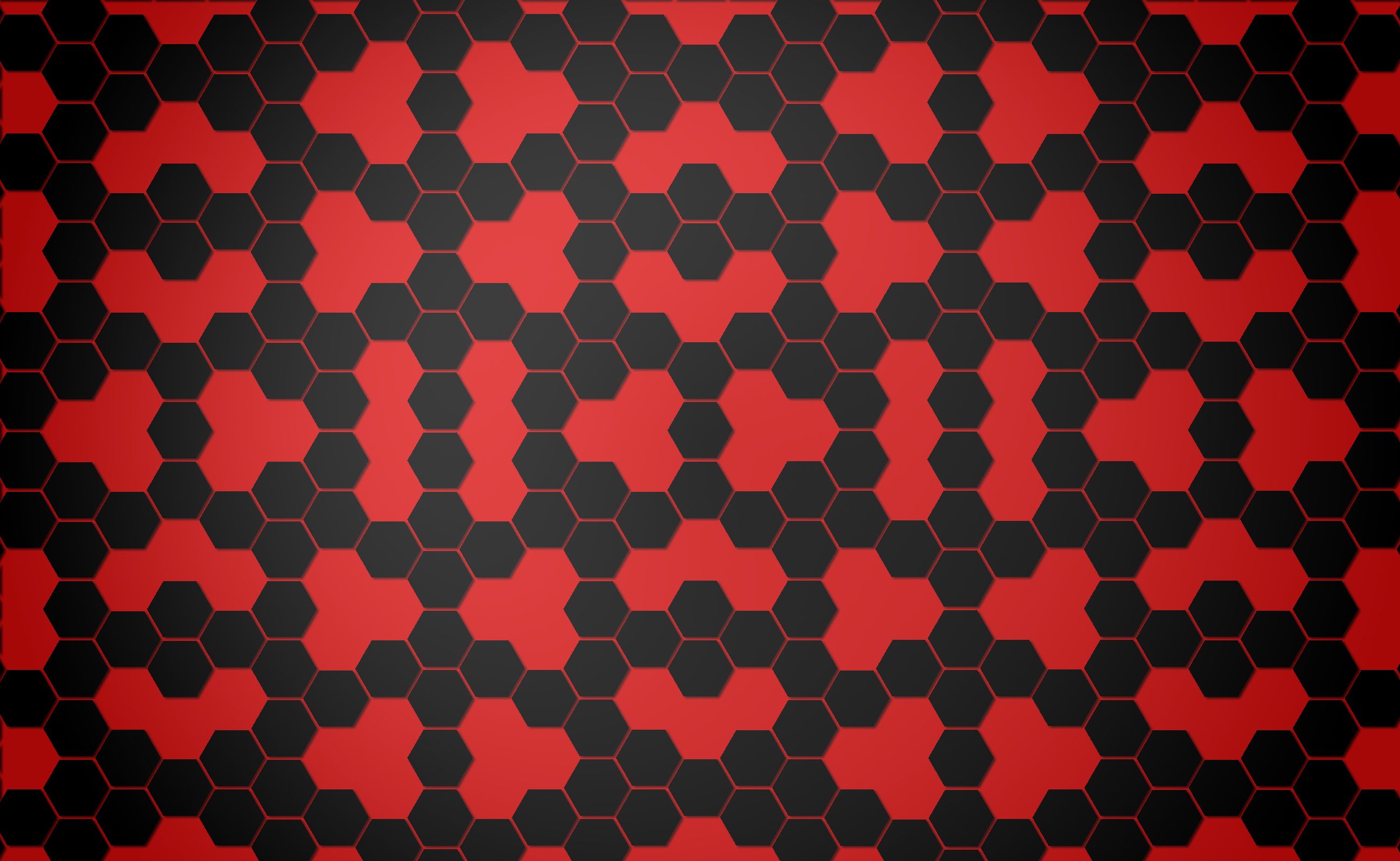 Free download Background black and red hexagon Computer Wallpaper