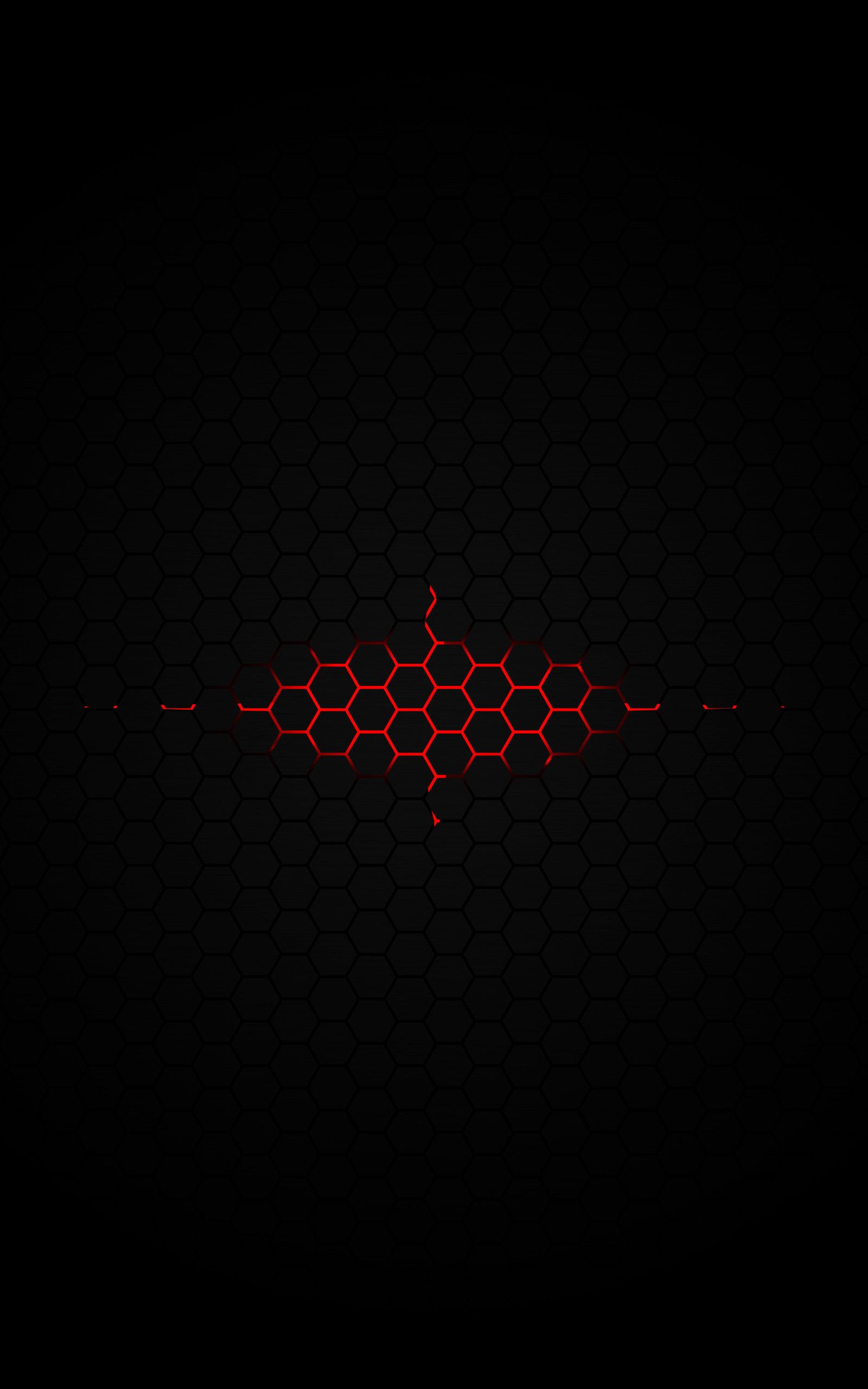 Black And Red Hexagon Wallpapers Wallpaper Cave