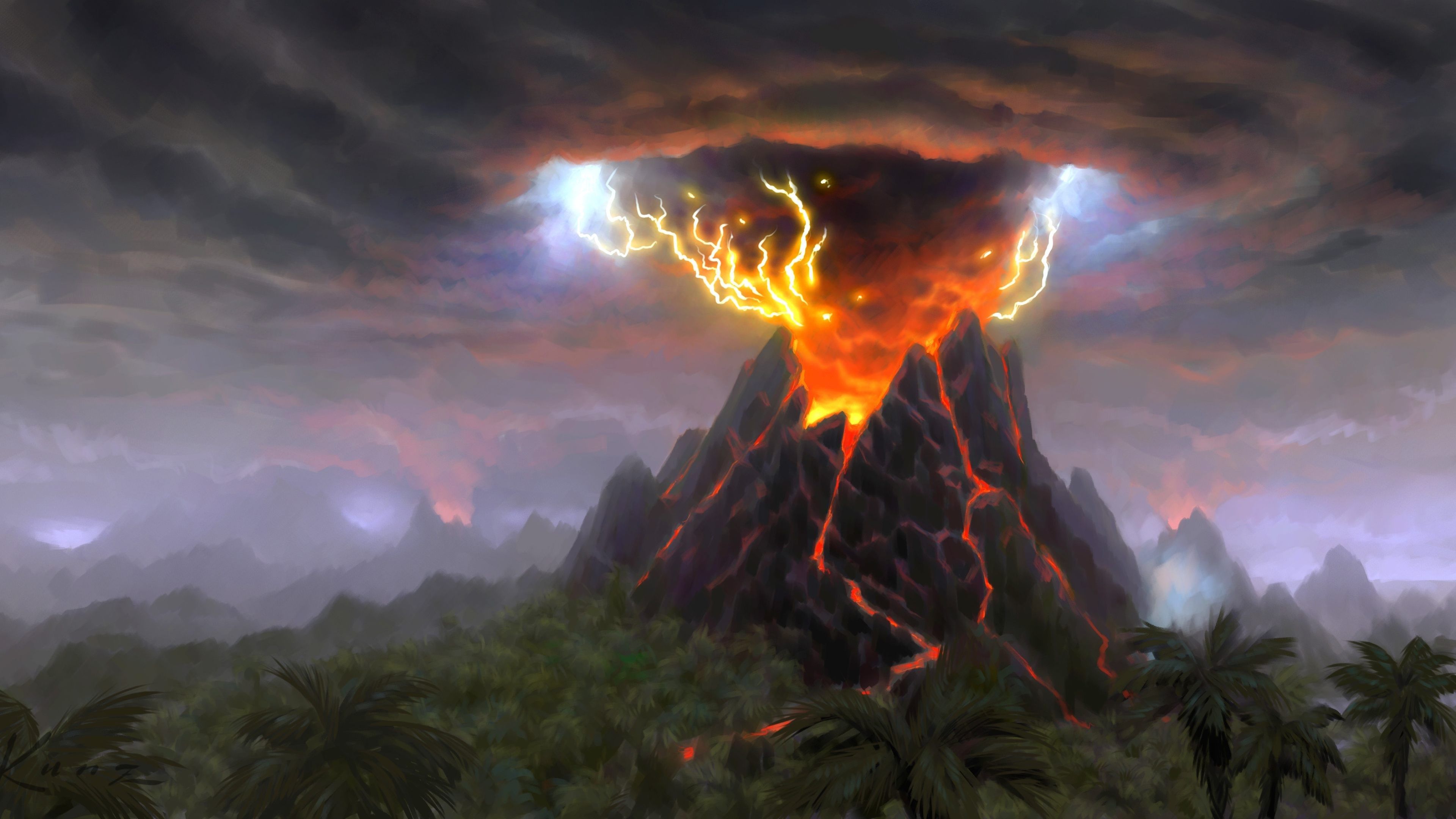 20 4K Volcano Wallpapers  Background Images
