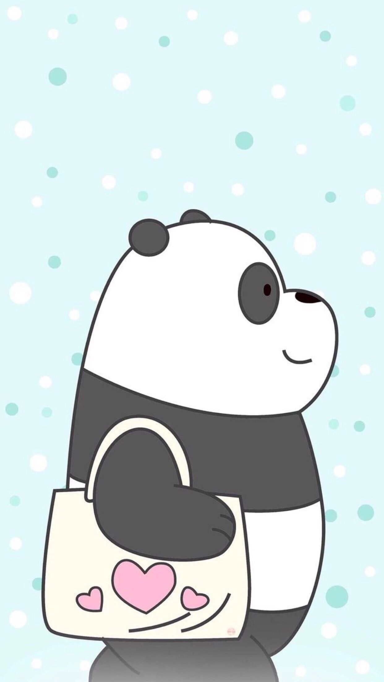 Kawaii Panda Wallpaper