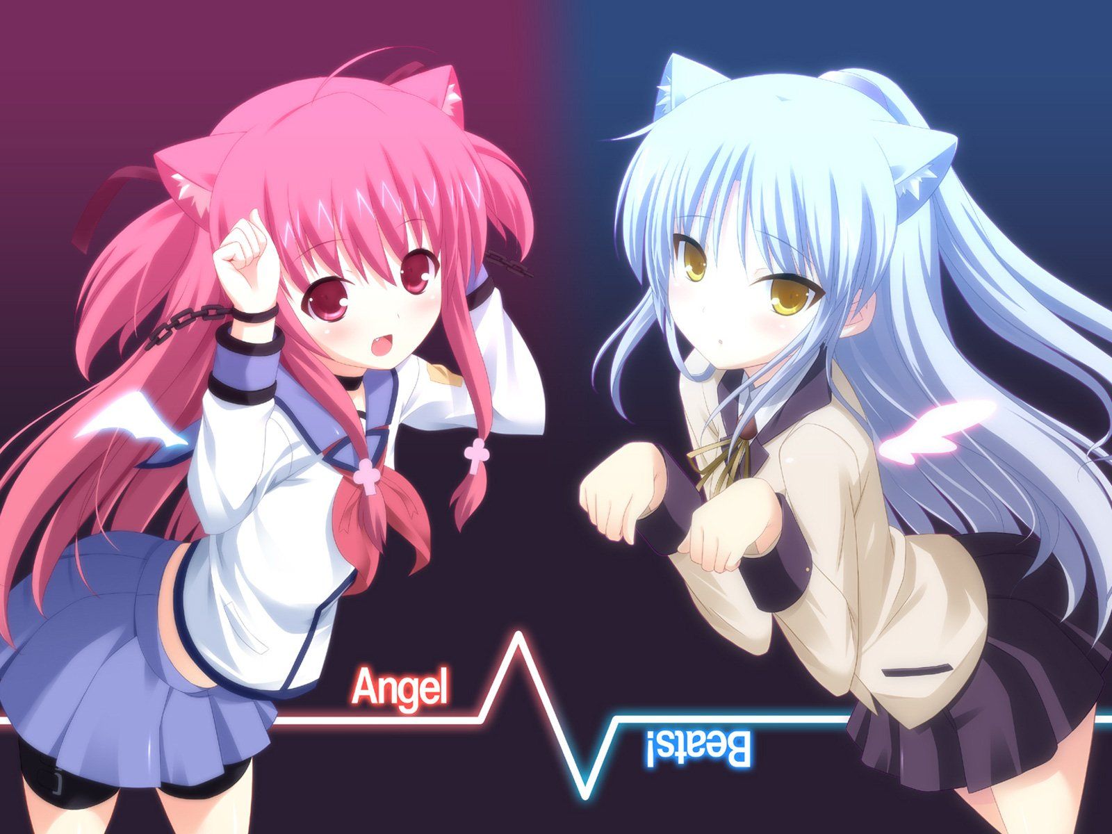 Yui (Angel Beats!) HD Wallpaper and Background Image