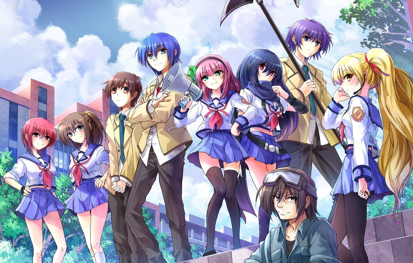 Angel Beats Anime HD Wallpapers - Wallpaper Cave