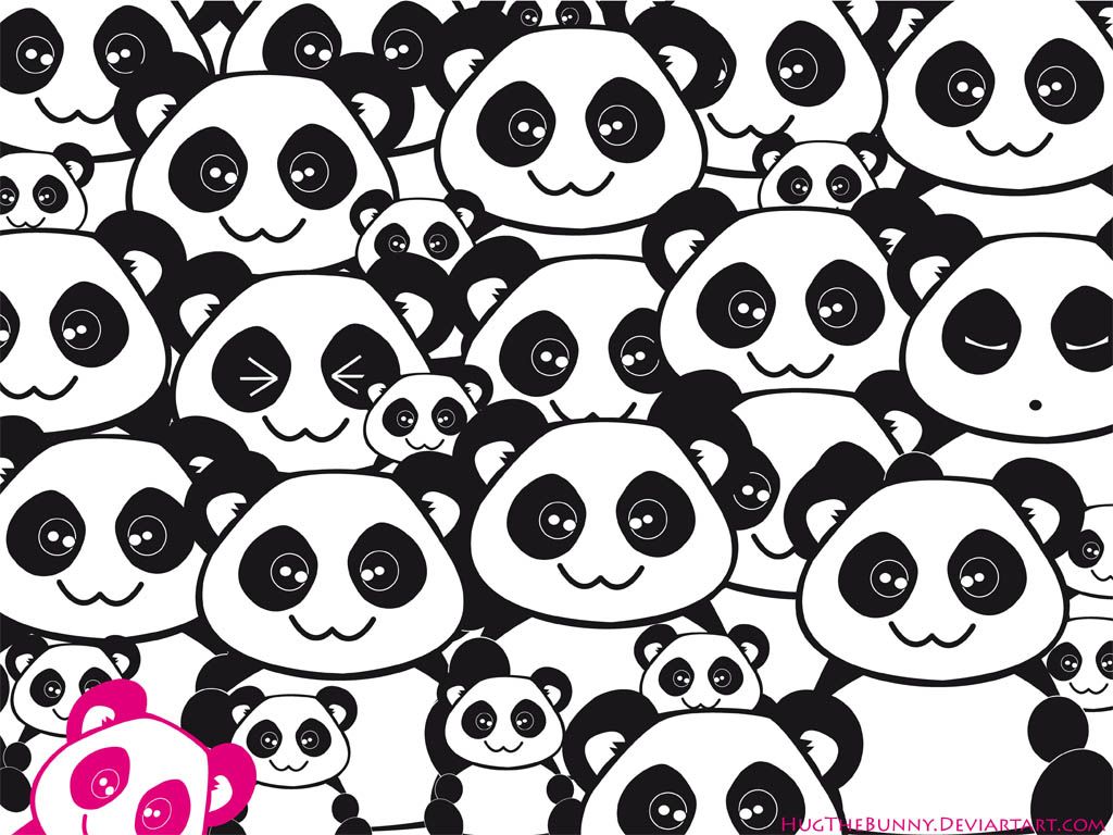 Free download Gummie Kawaii Panda Wallpaper