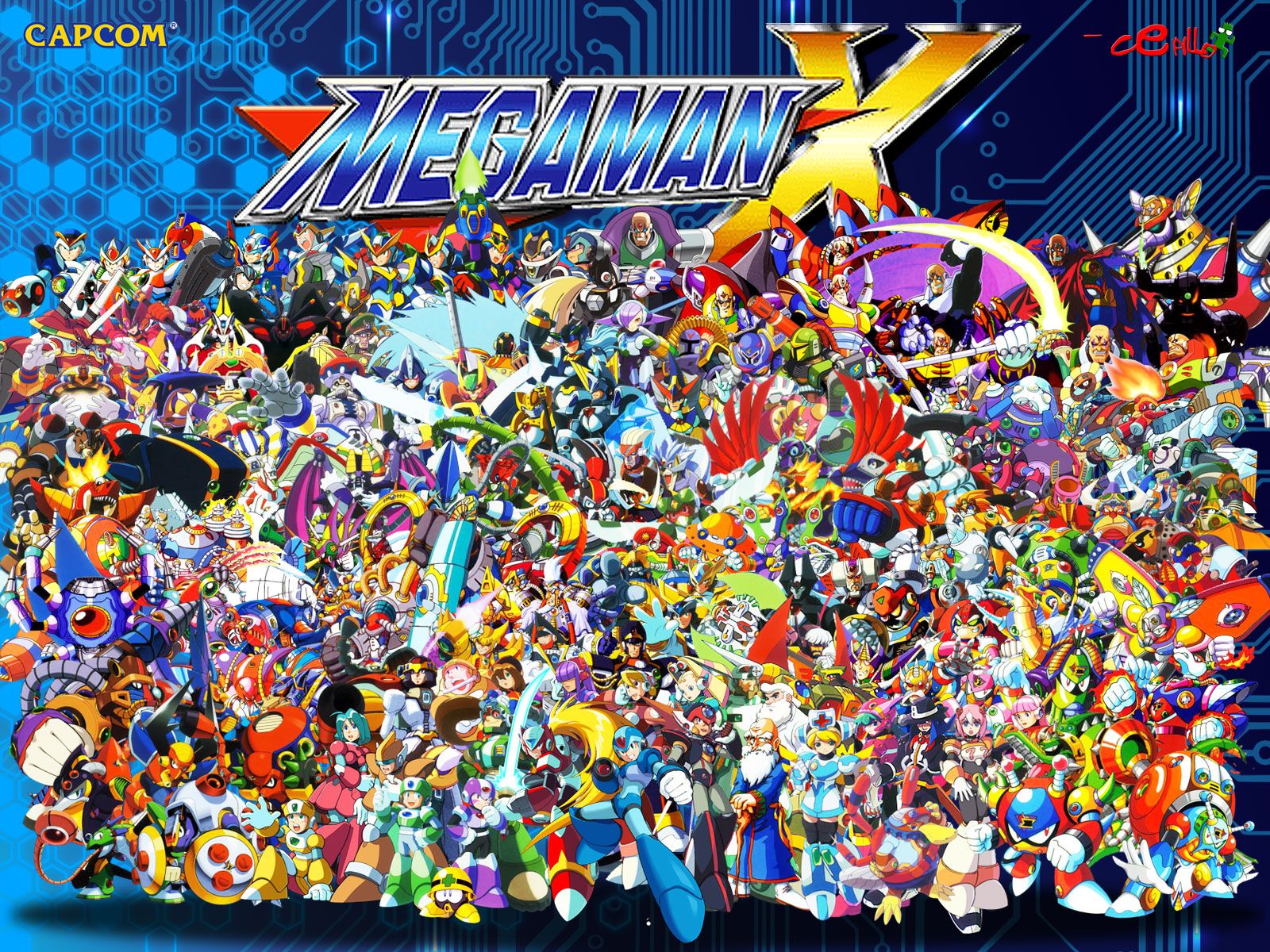 Free download megaman x wallpaper