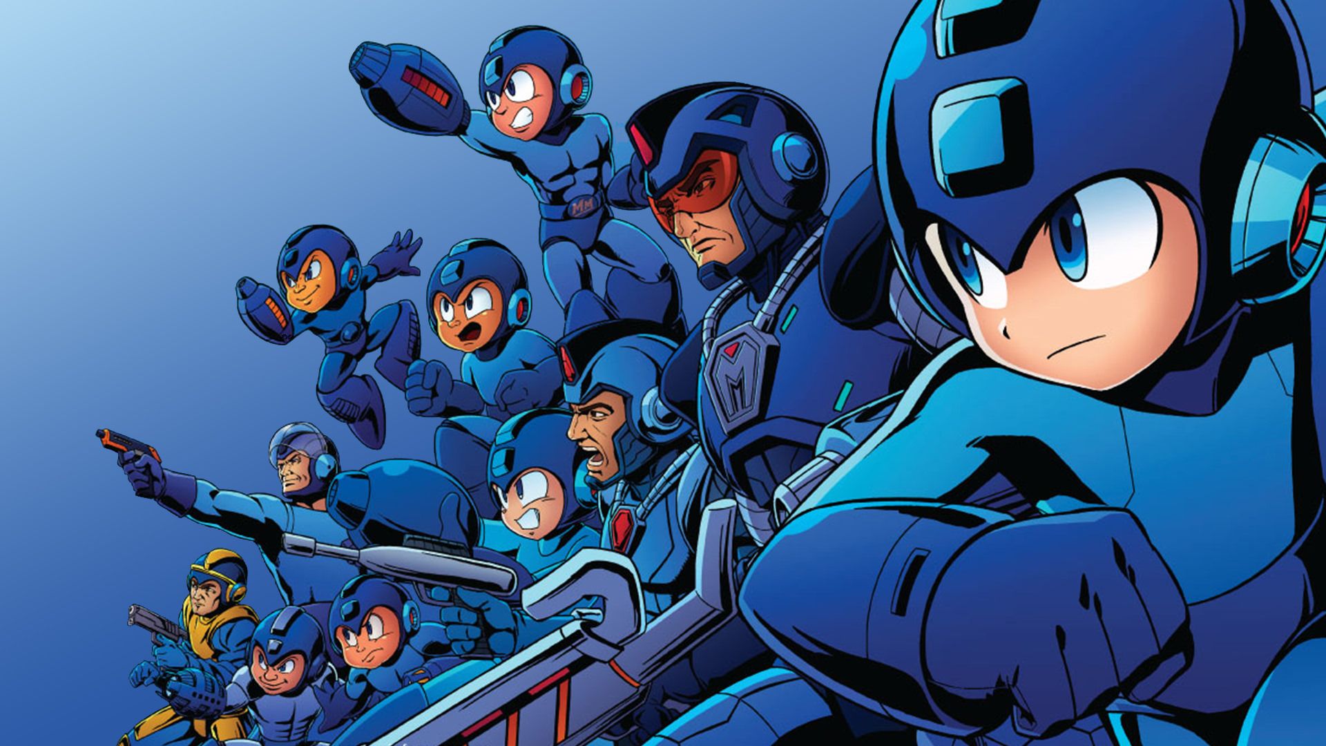 Megaman Background