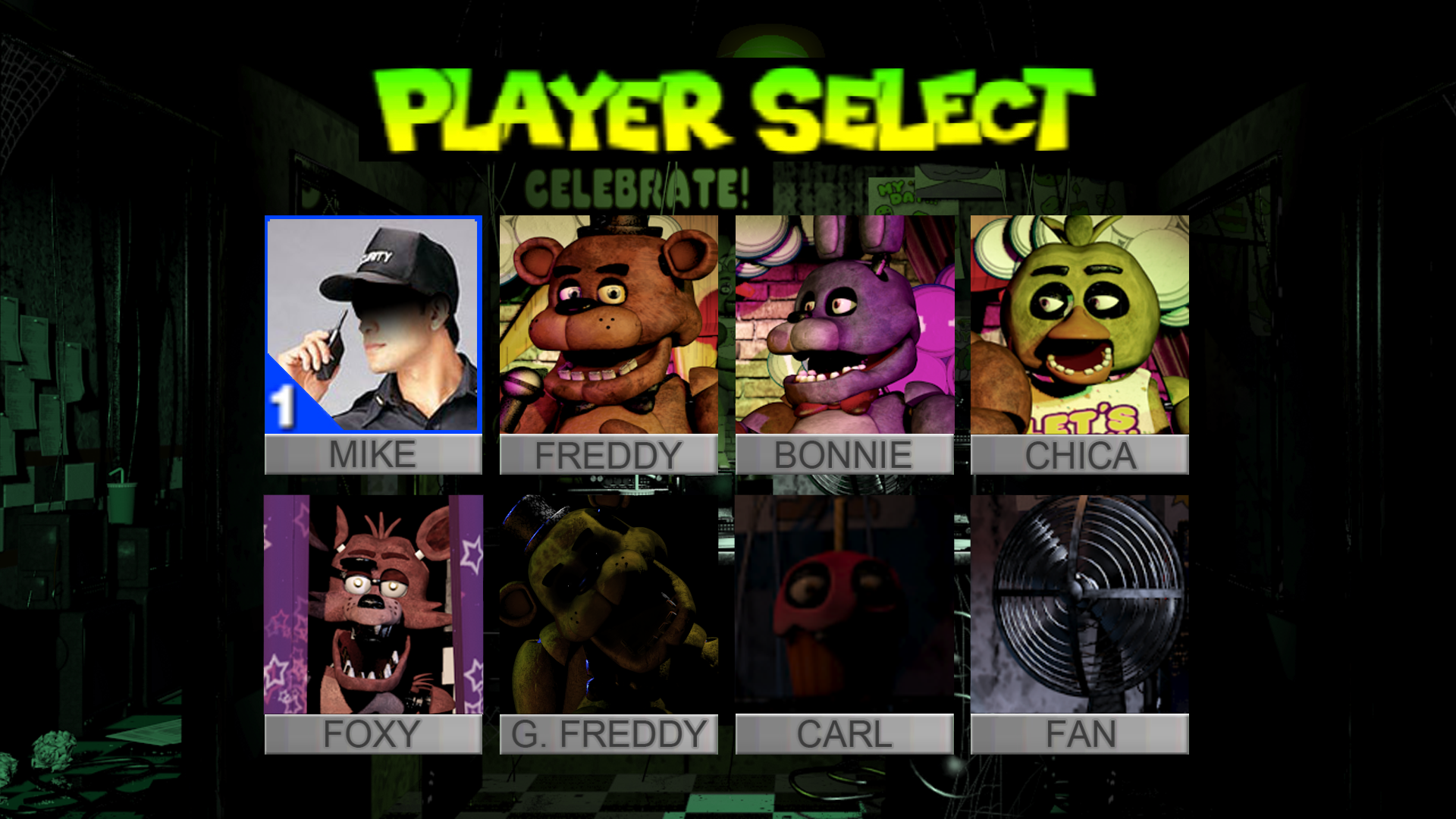 Select. Five Nights at Freddy's