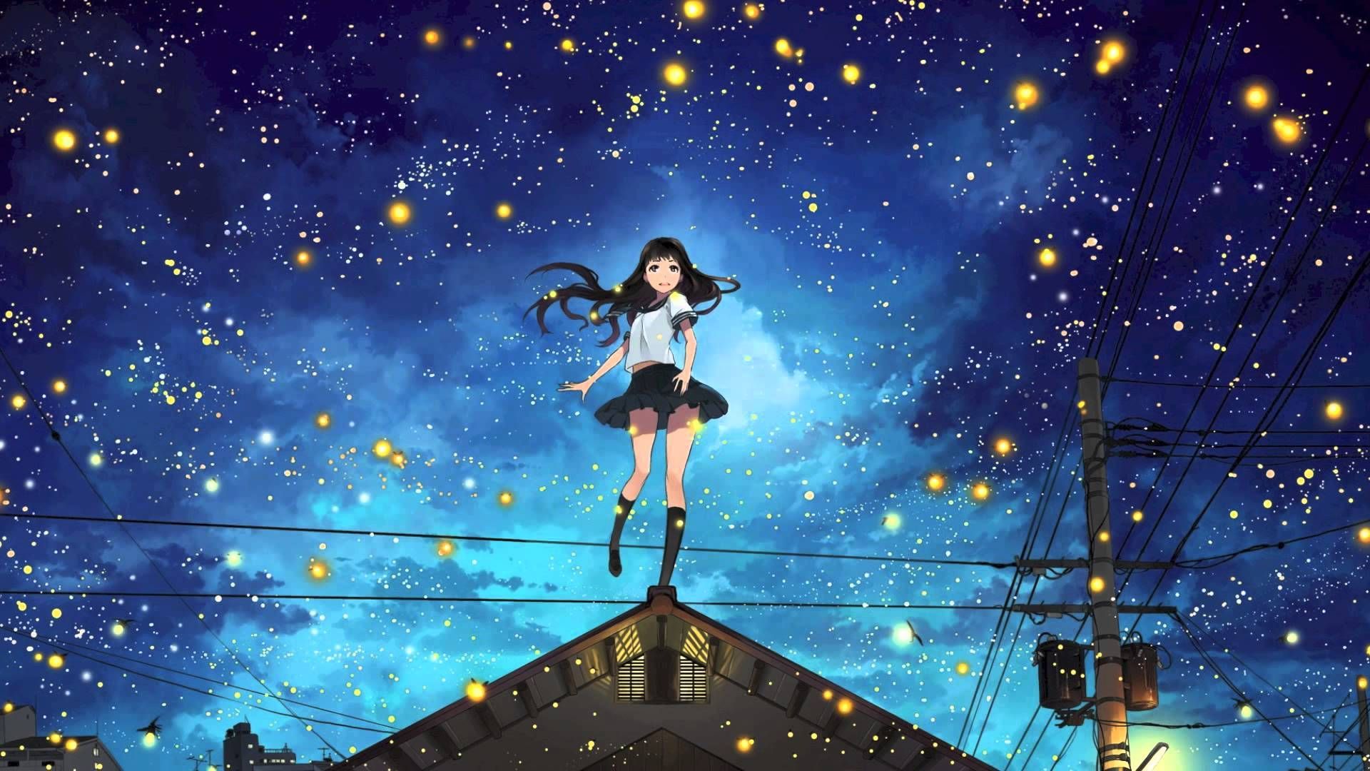 Venemy & Said The Sky. Anime scenery, Sky anime, Anime