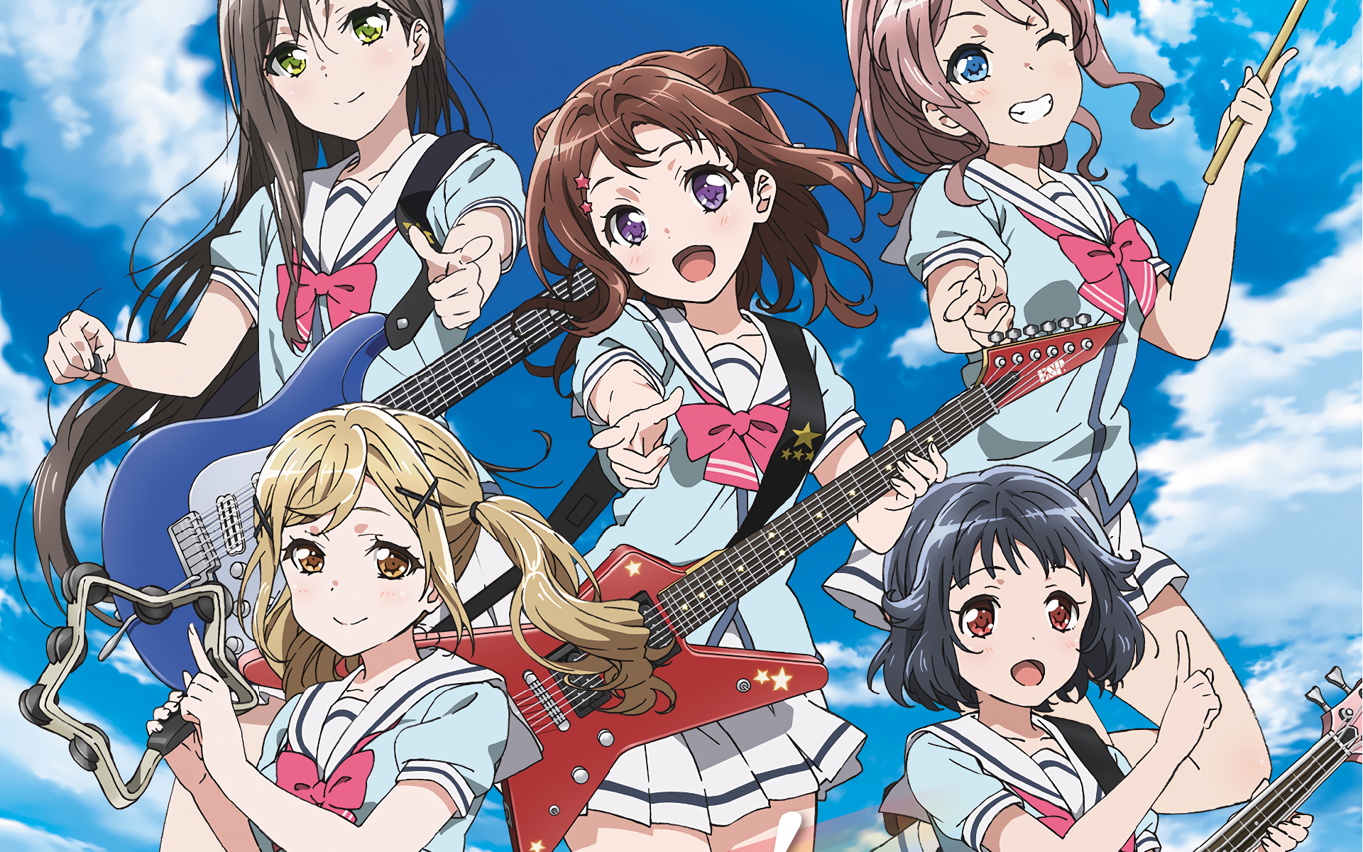 Tons of awesome Bang Dream anime wallpapers to download for free. 