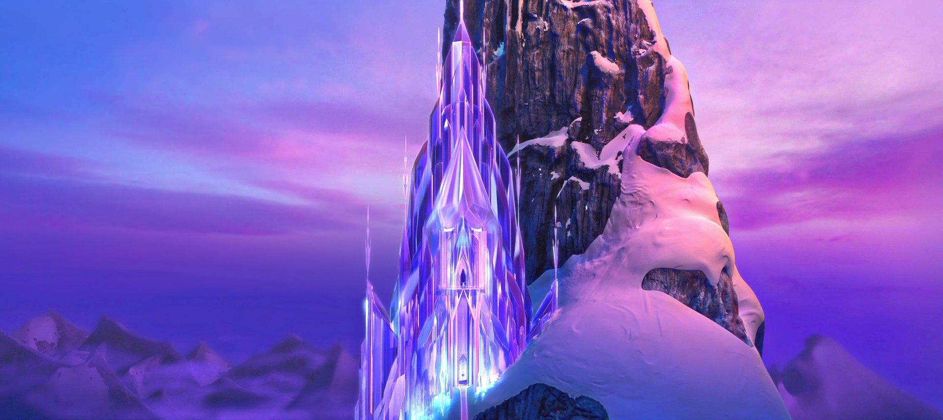 Elsa's Ice Castle Wallpaper