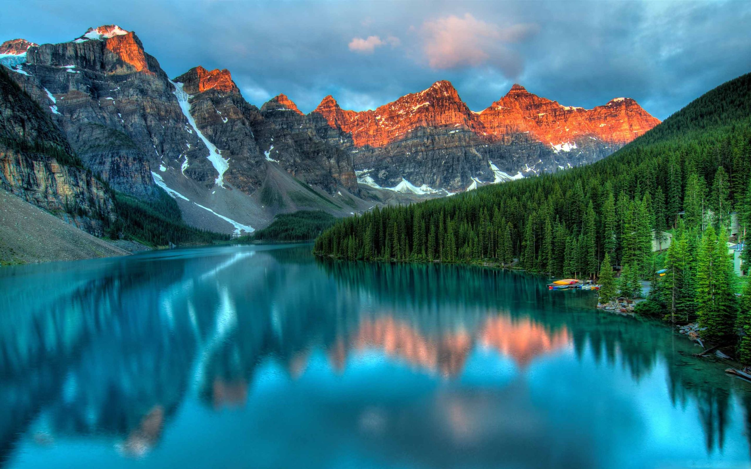 Moraine Lake And The Valley Mac Wallpaper Download