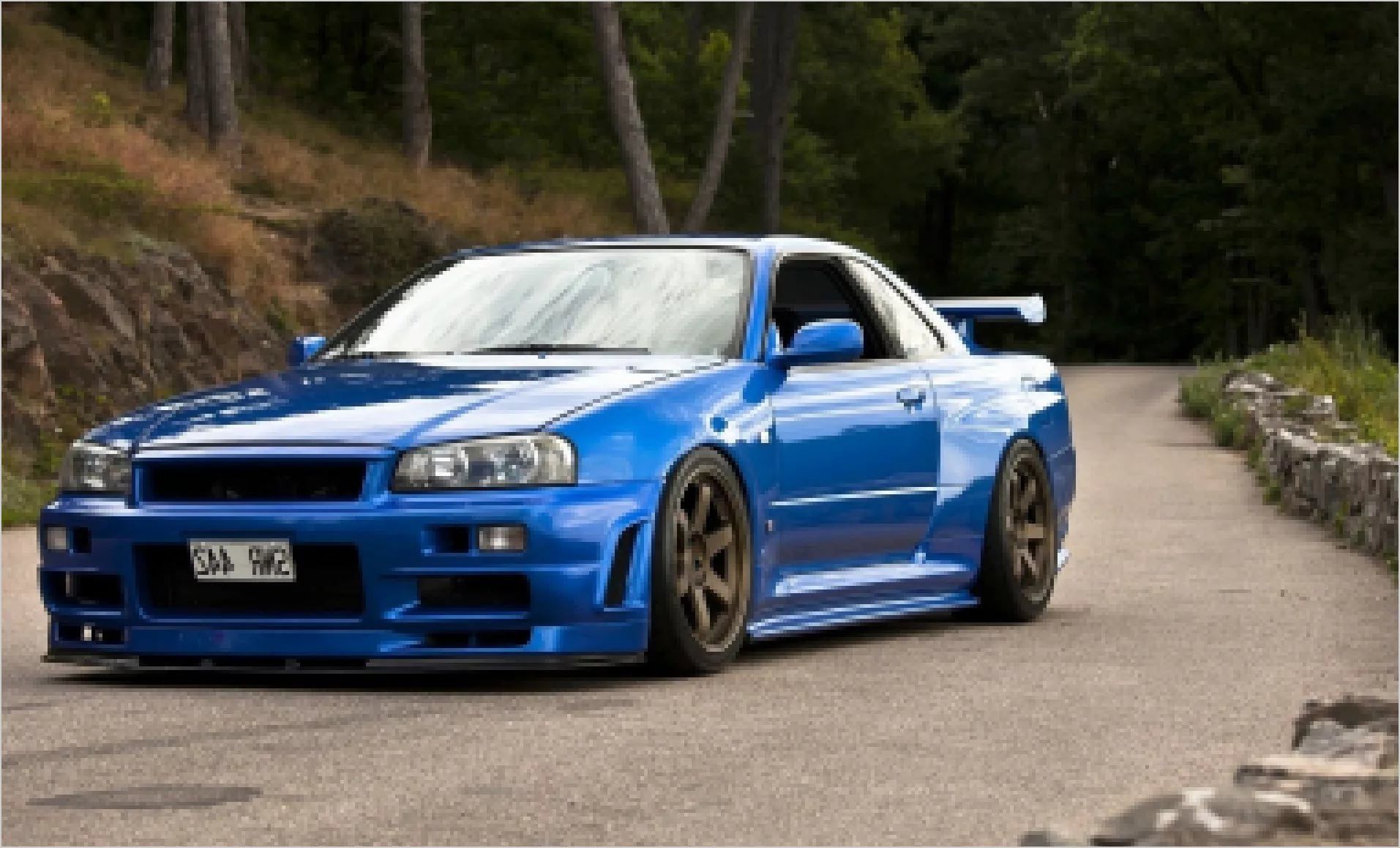 Обои на пк nissan r34