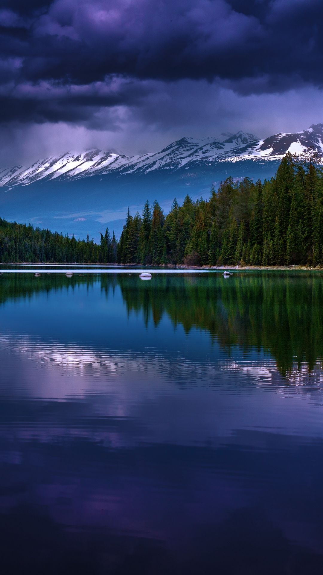 Alberta Canada Valley Of Five Lakes Lake Mountains Wallpaper