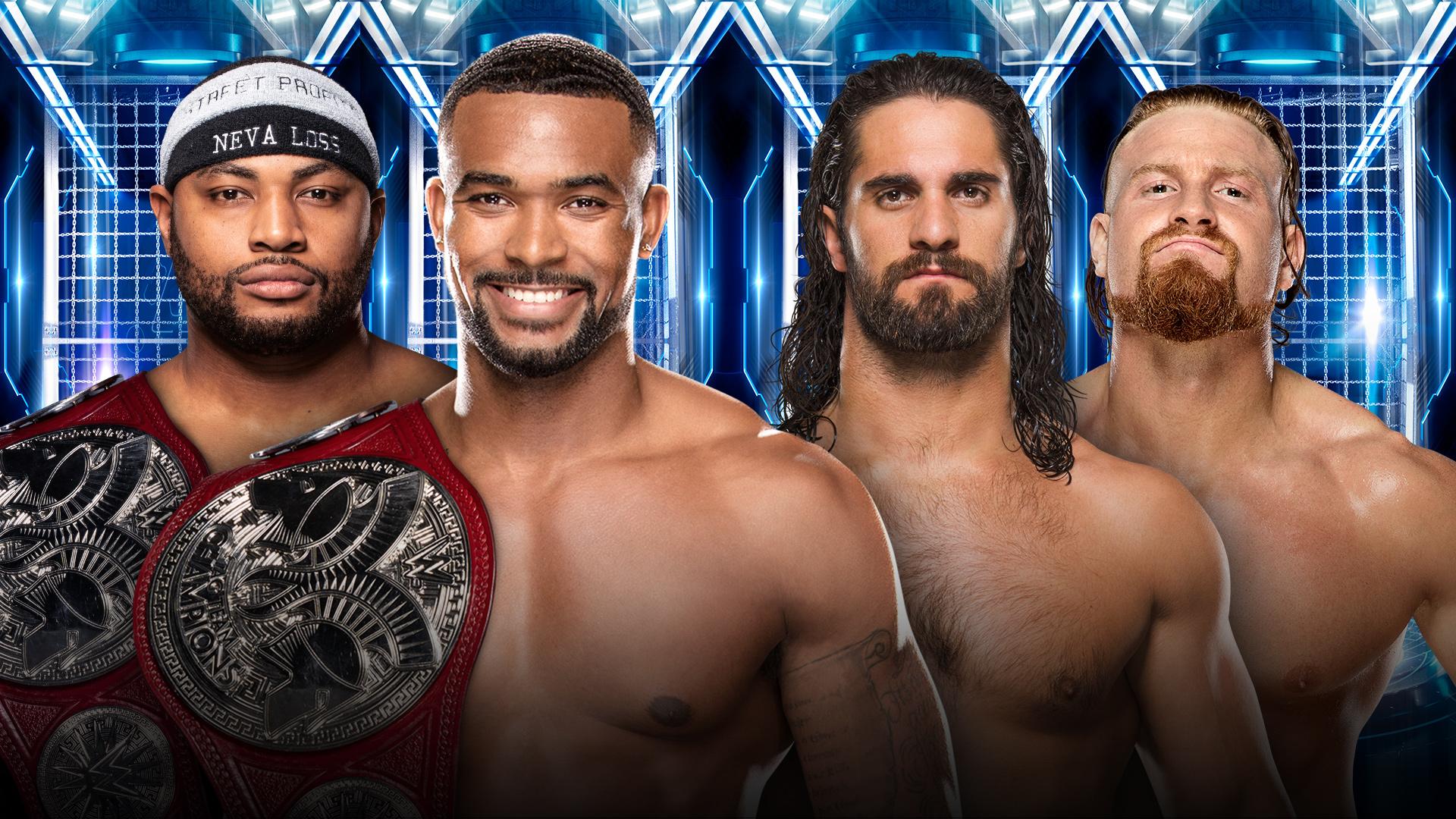 WWE Elimination Chamber Results: Raw Tag Team Title Match