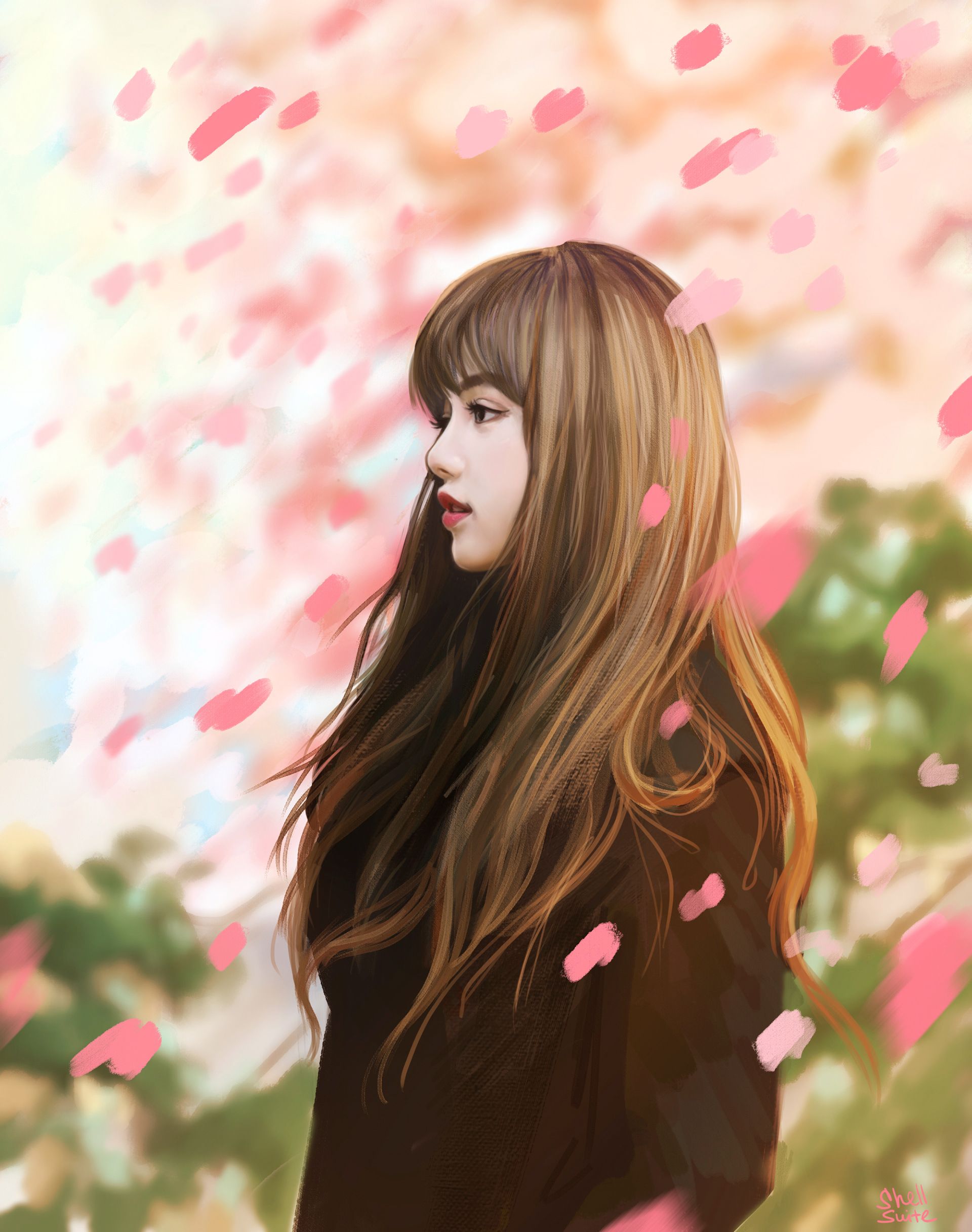 Blackpink lisa anime