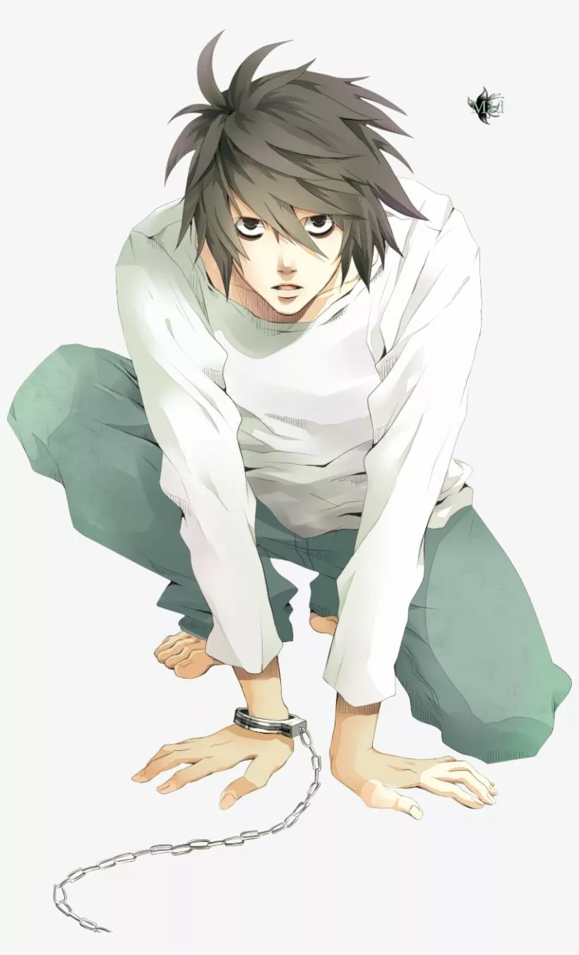 Death Note Image L Lawliet HD Wallpaper And Background L Death Note PNG Image. Transparent PNG Free Download on SeekPNG