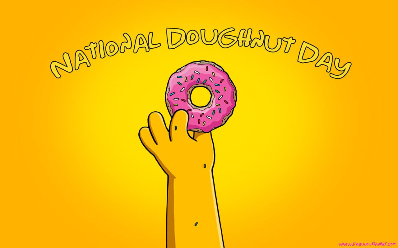 Free download National Doughnut Day wallpaper [1280x800]