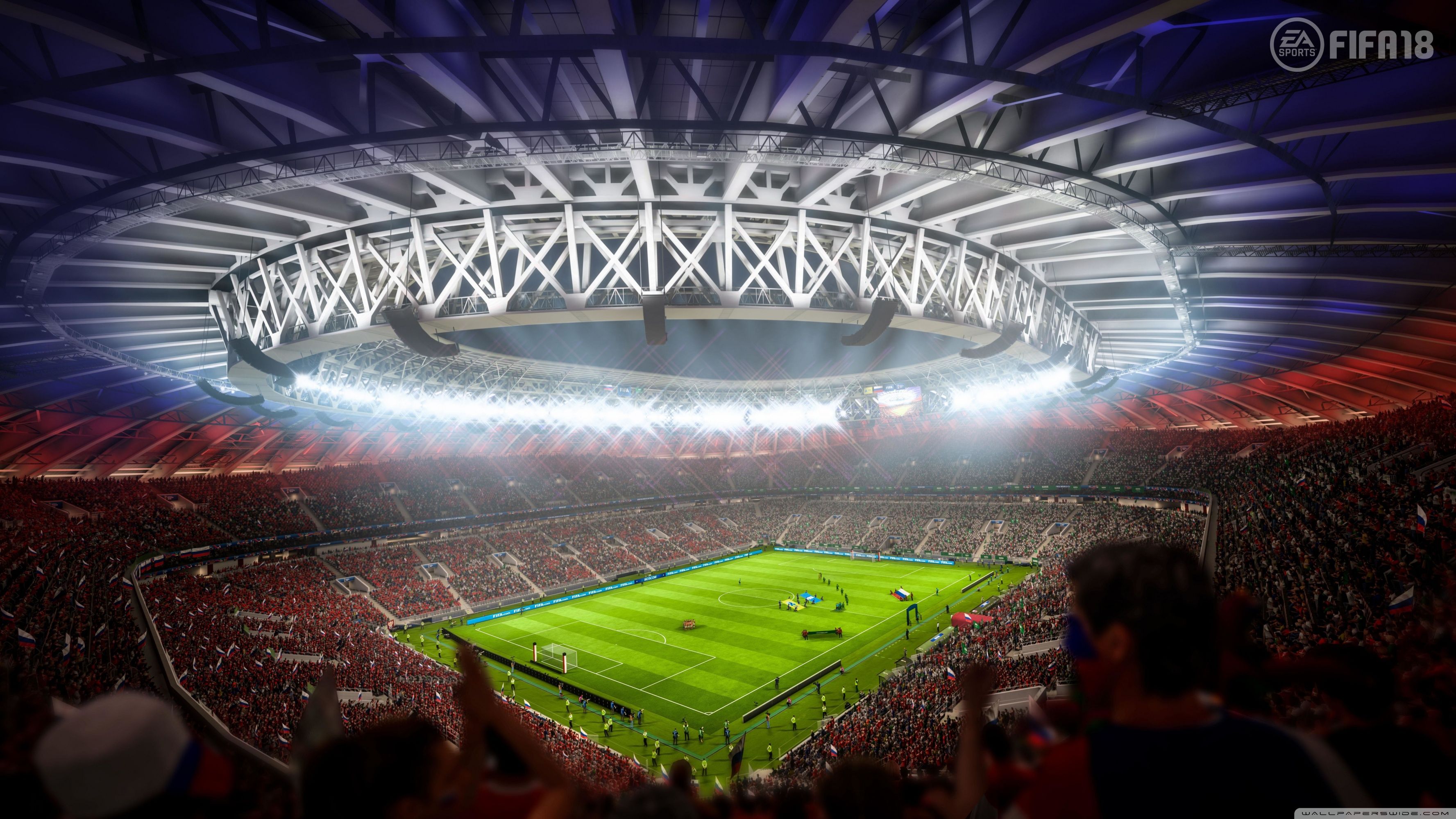 FIFA 18 Stadium Ultra HD Desktop Background Wallpaper for 4K UHD