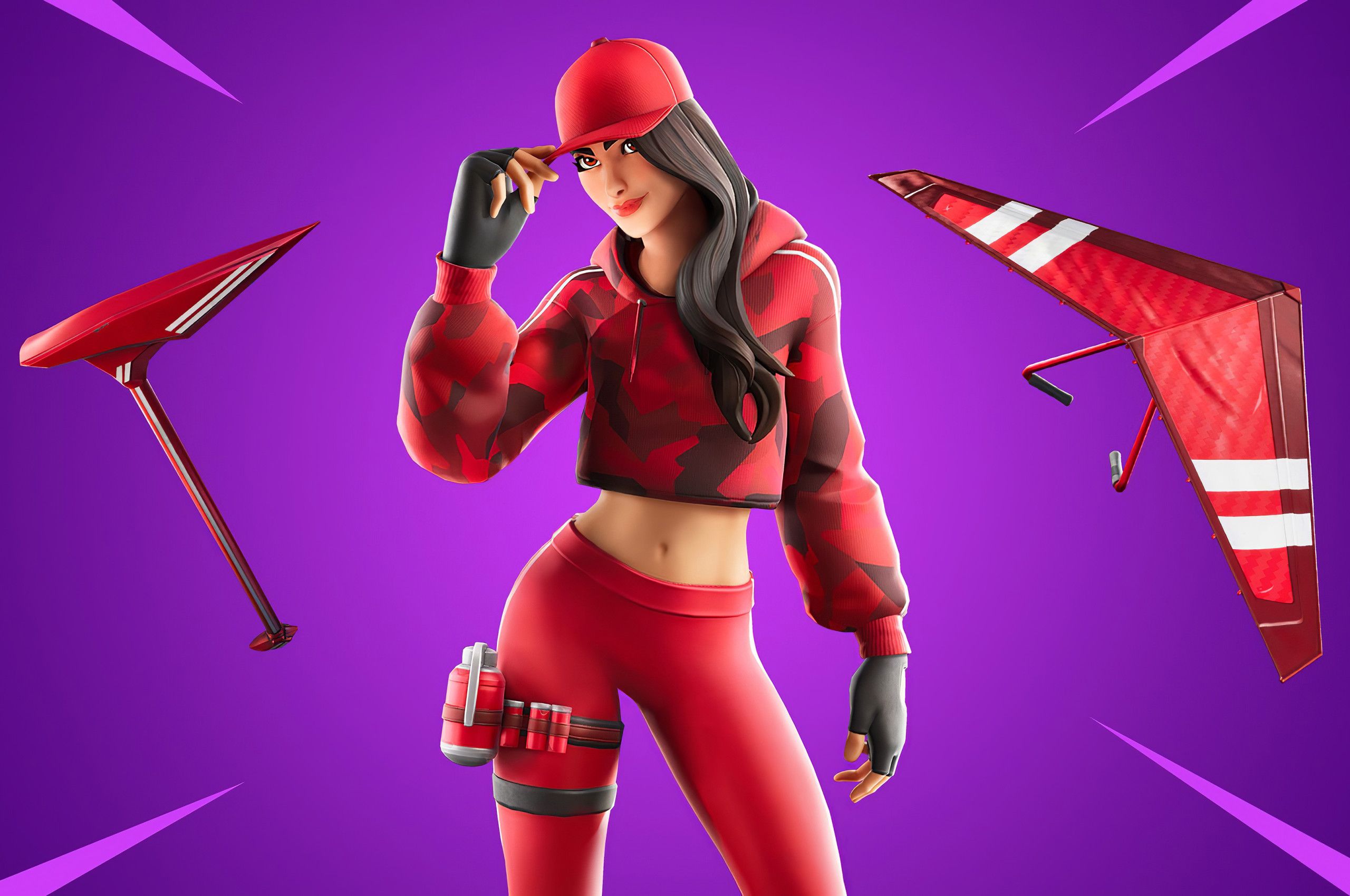 Fortnite Chapter 2 Ruby Outfit 4k Chromebook Pixel HD 4k