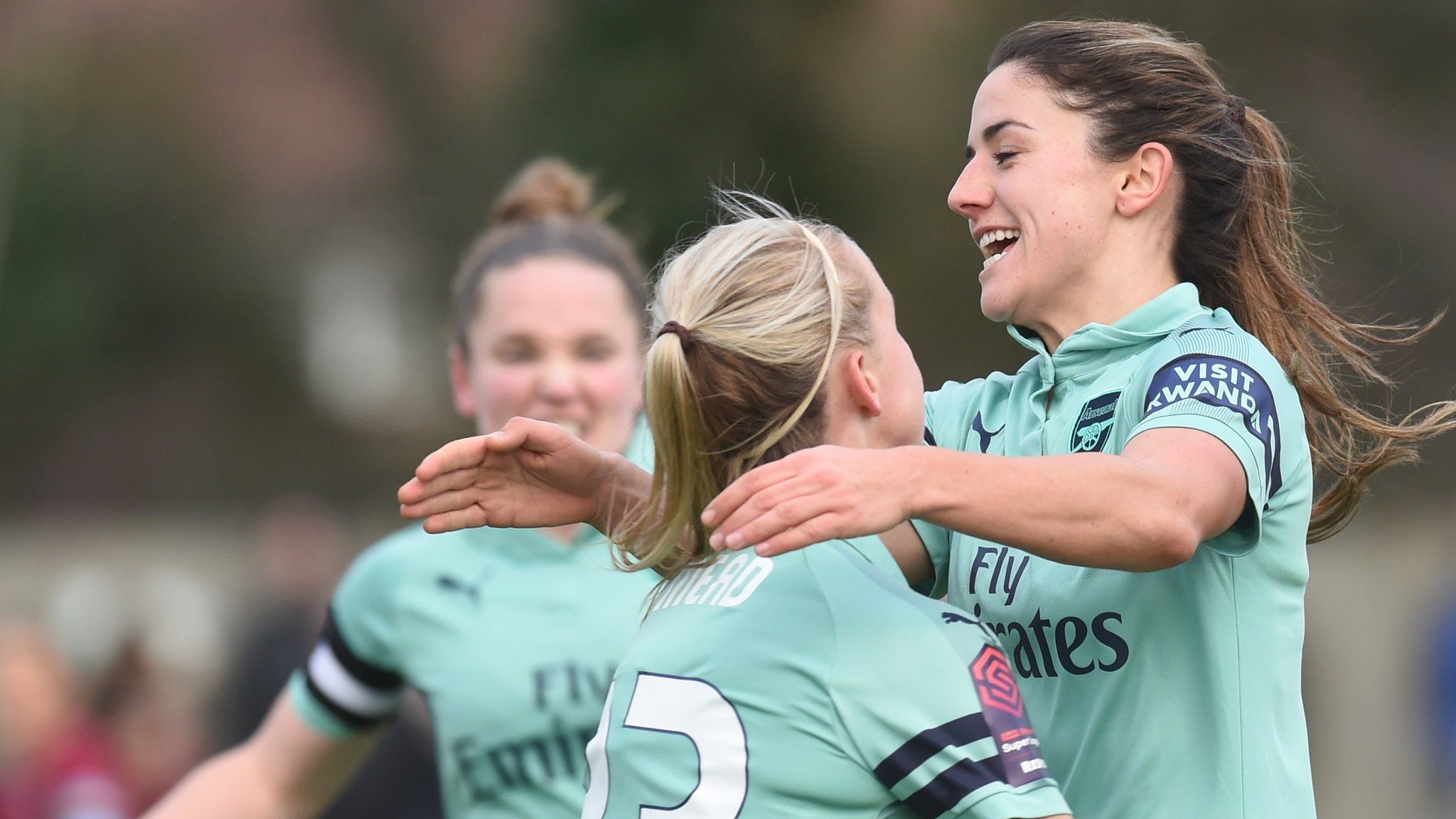 West Ham Women 24 Arsenal Women: Danielle van de Donk scores twice