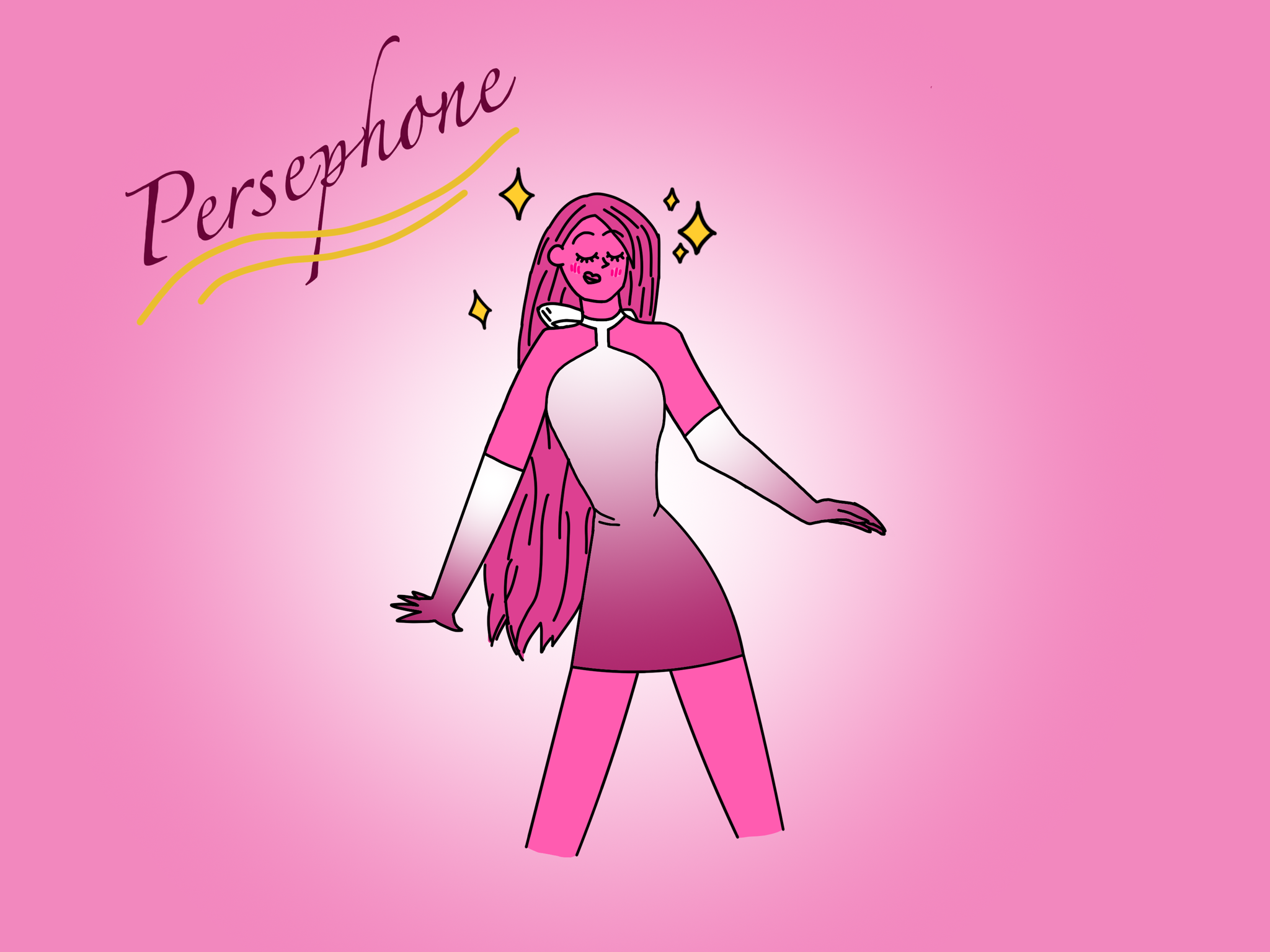 Lore Olympus Fanart Persephone