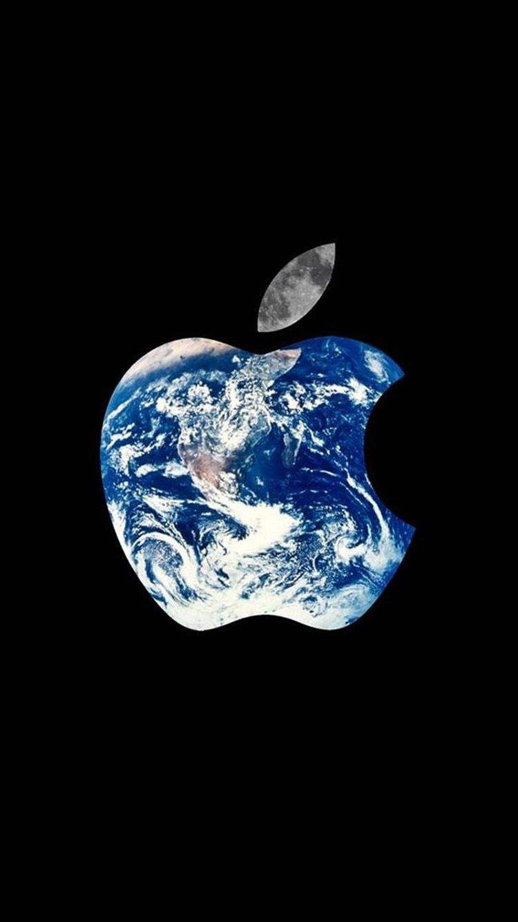 Free download Earth Apple LOGO iPhone 6 Wallpaper HD iPhone 6