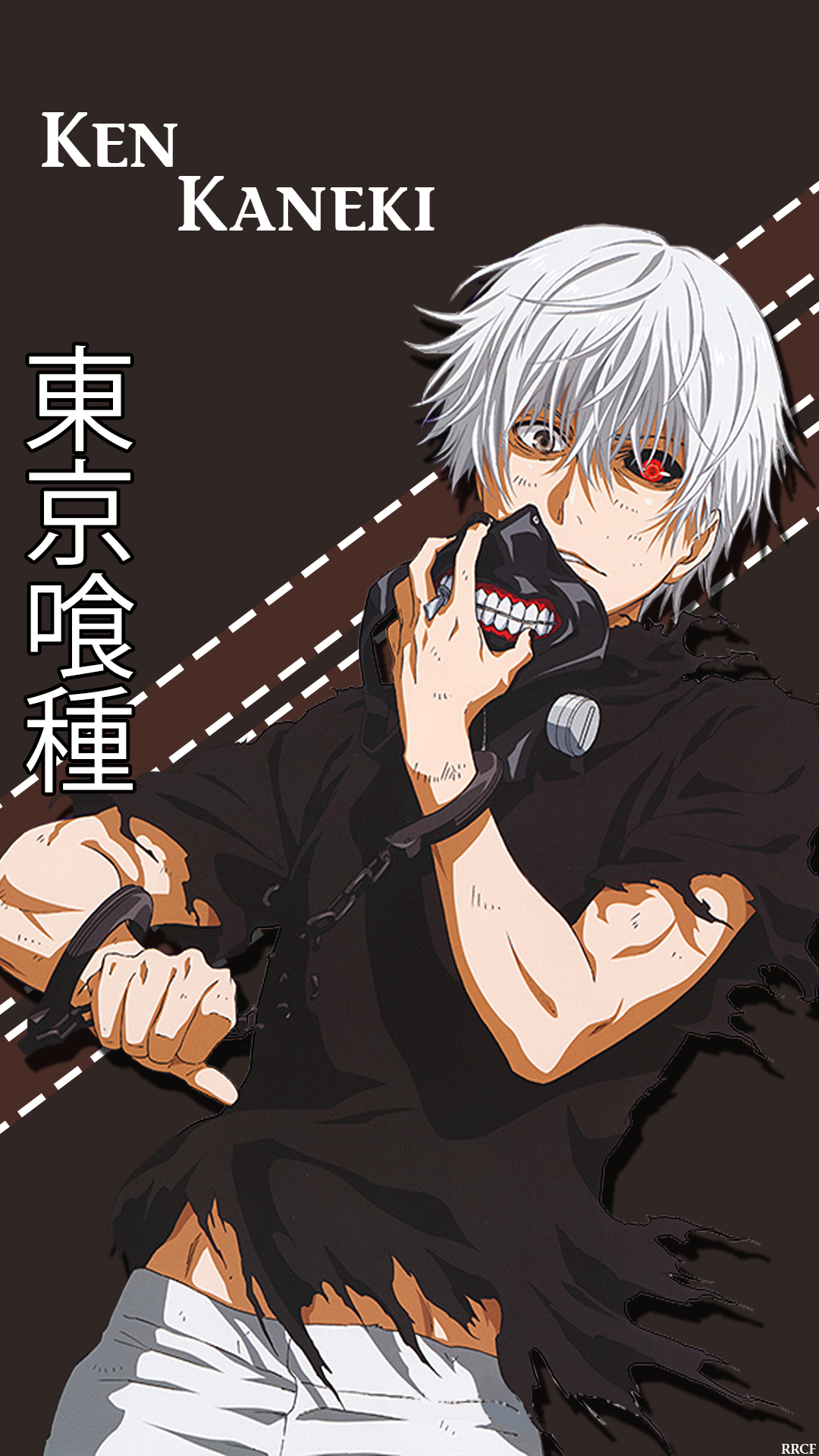 Download Stay One Step Ahead with Kaneki Phone Wallpaper