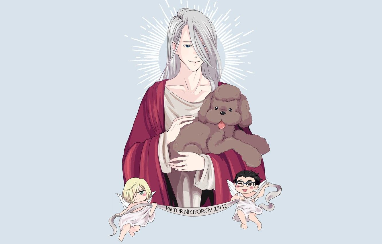 Free download Wallpaper anime art Yuri on Ice Yuri on the ice