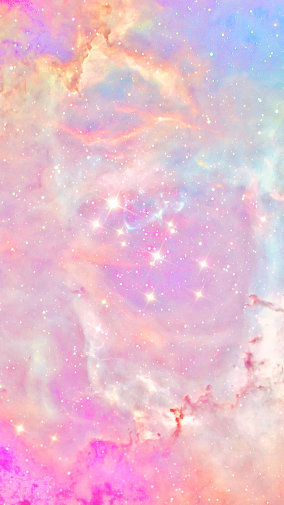 Girly outer space. Galaxy wallpaper iphone, Pretty wallpaper