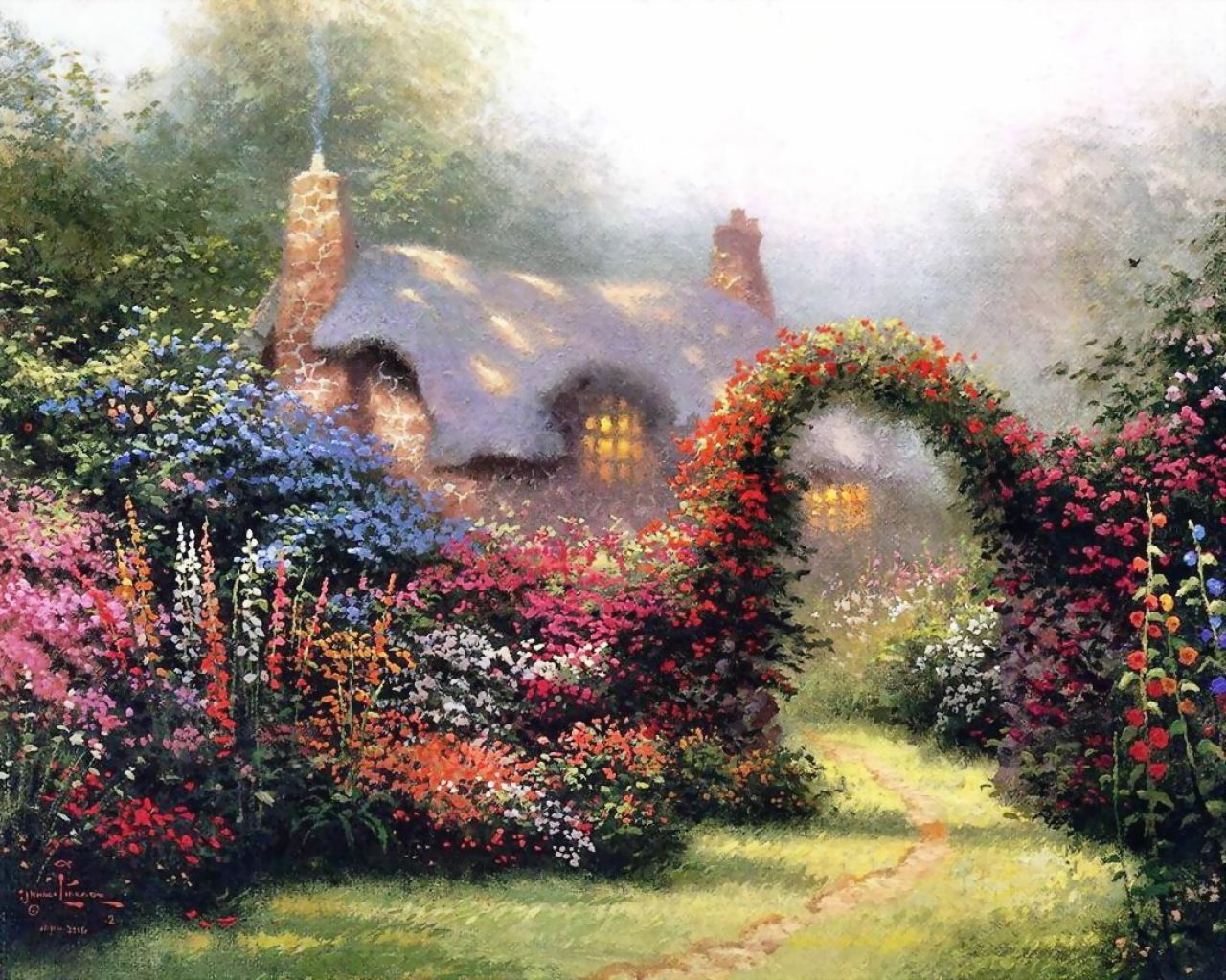 Country Cottage Wallpapers - Wallpaper Cave