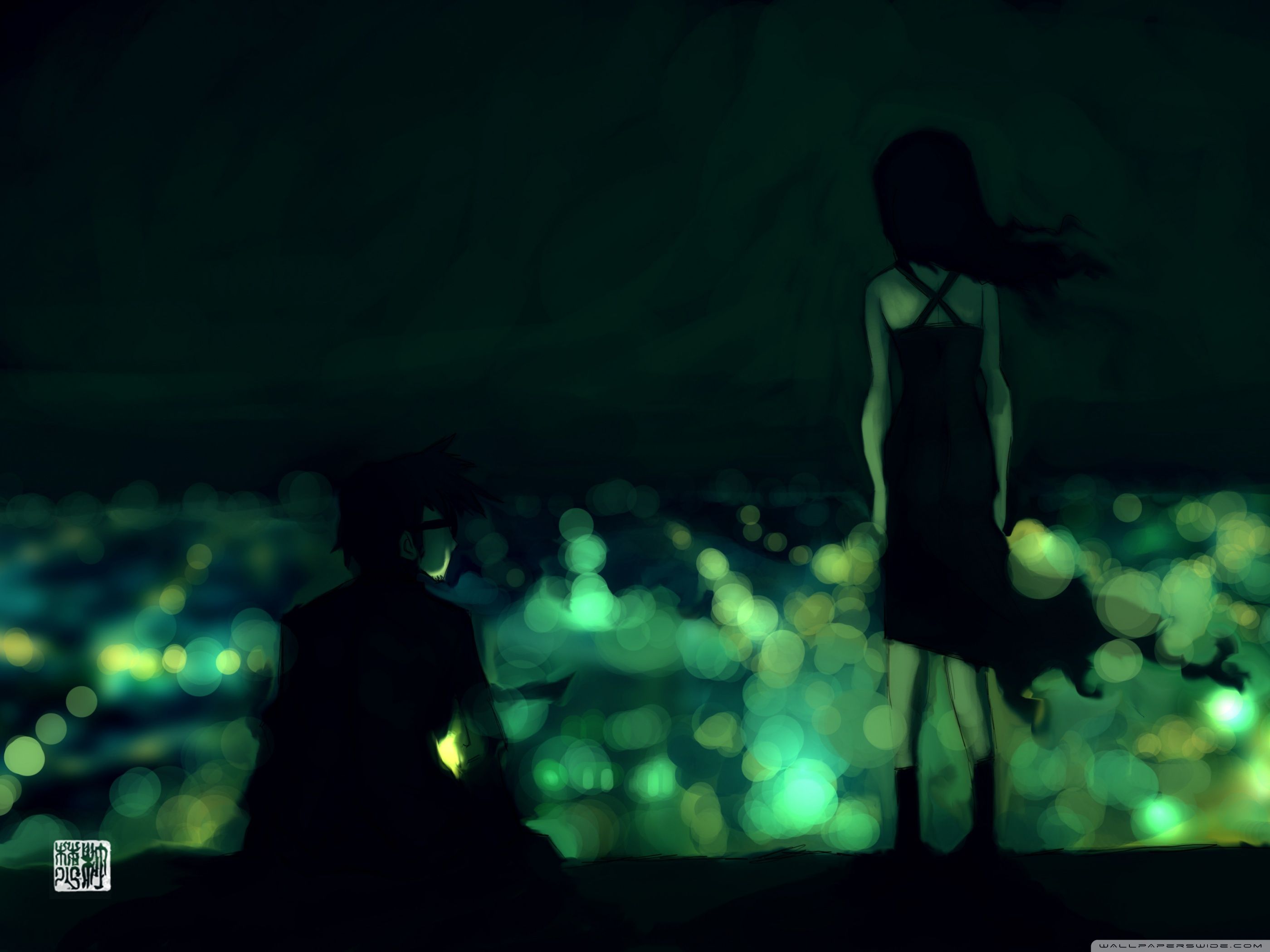 Girl And Boy Anime Ultra HD Desktop Background Wallpaper for 4K