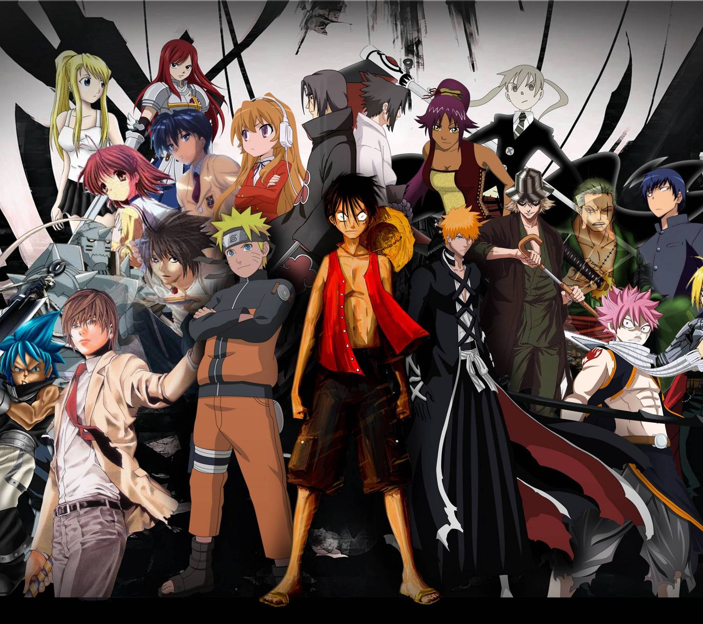 Crossover Anime wallpaper